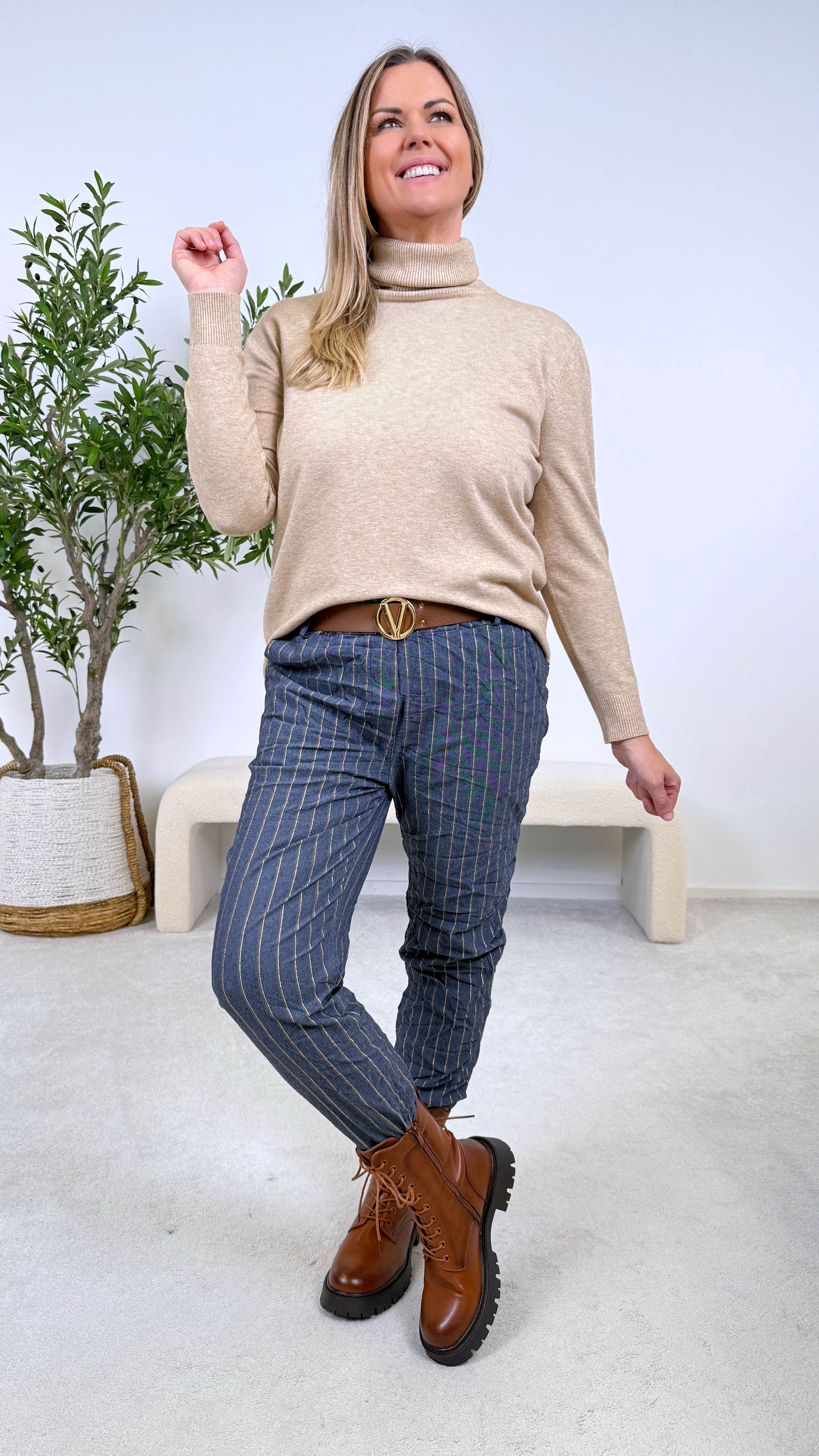 Rollkragenpullover Skin Kiss (8 Farben) - Power of Princess