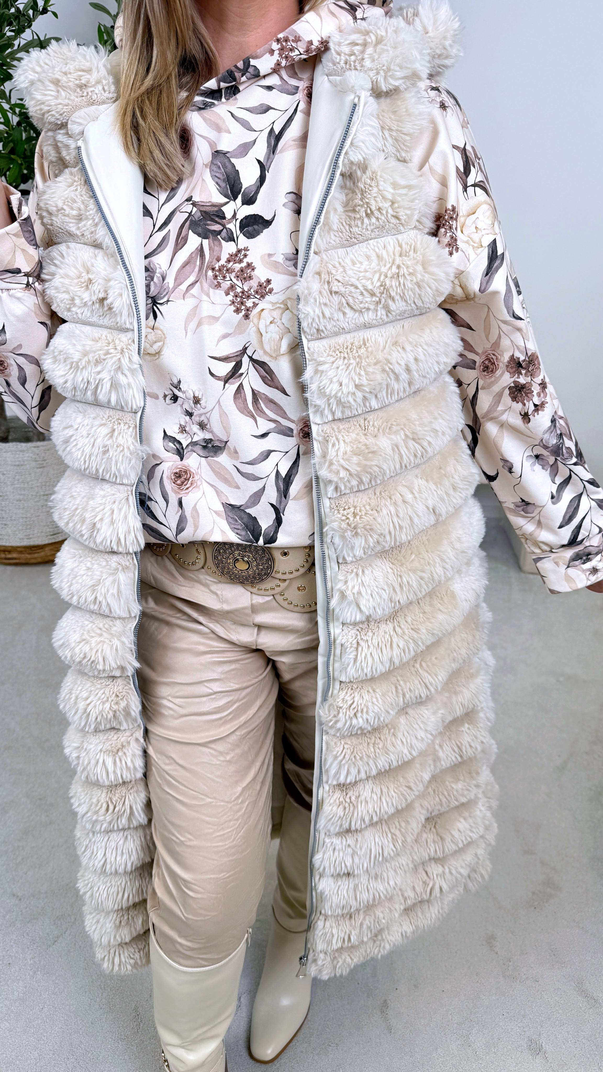 Lange Weste Pureline (3 Farben)