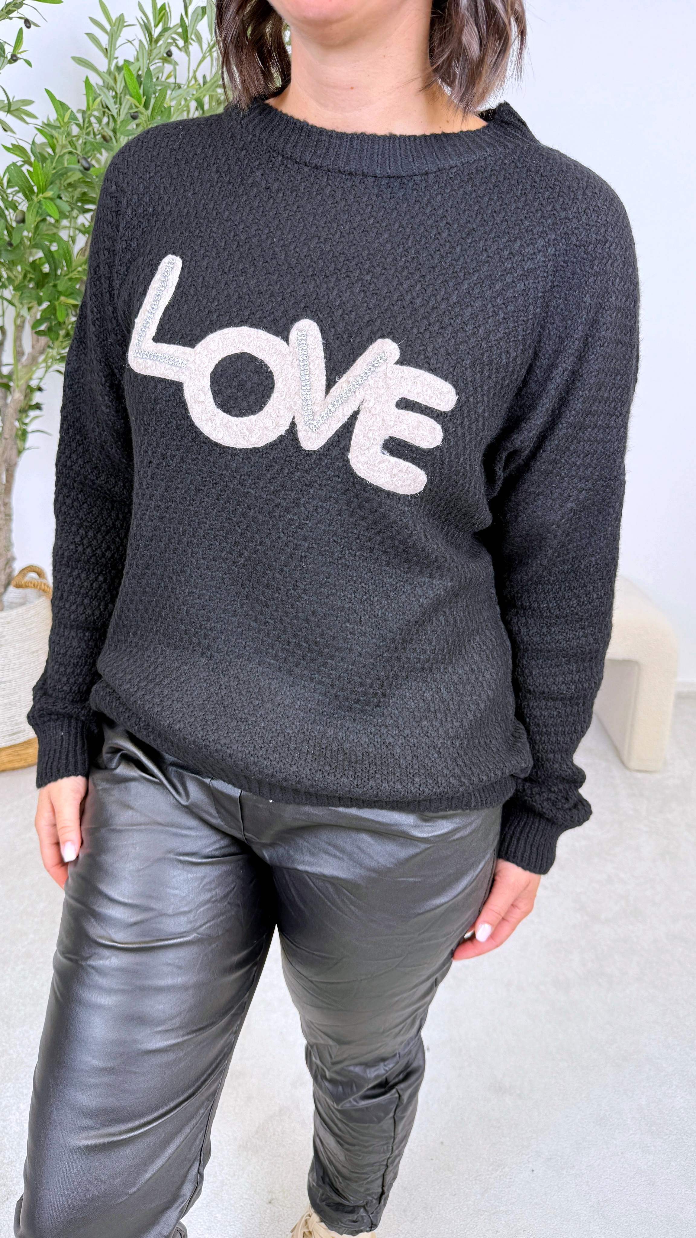 Pullover Bellezza *Schwarz* - Power of Princess