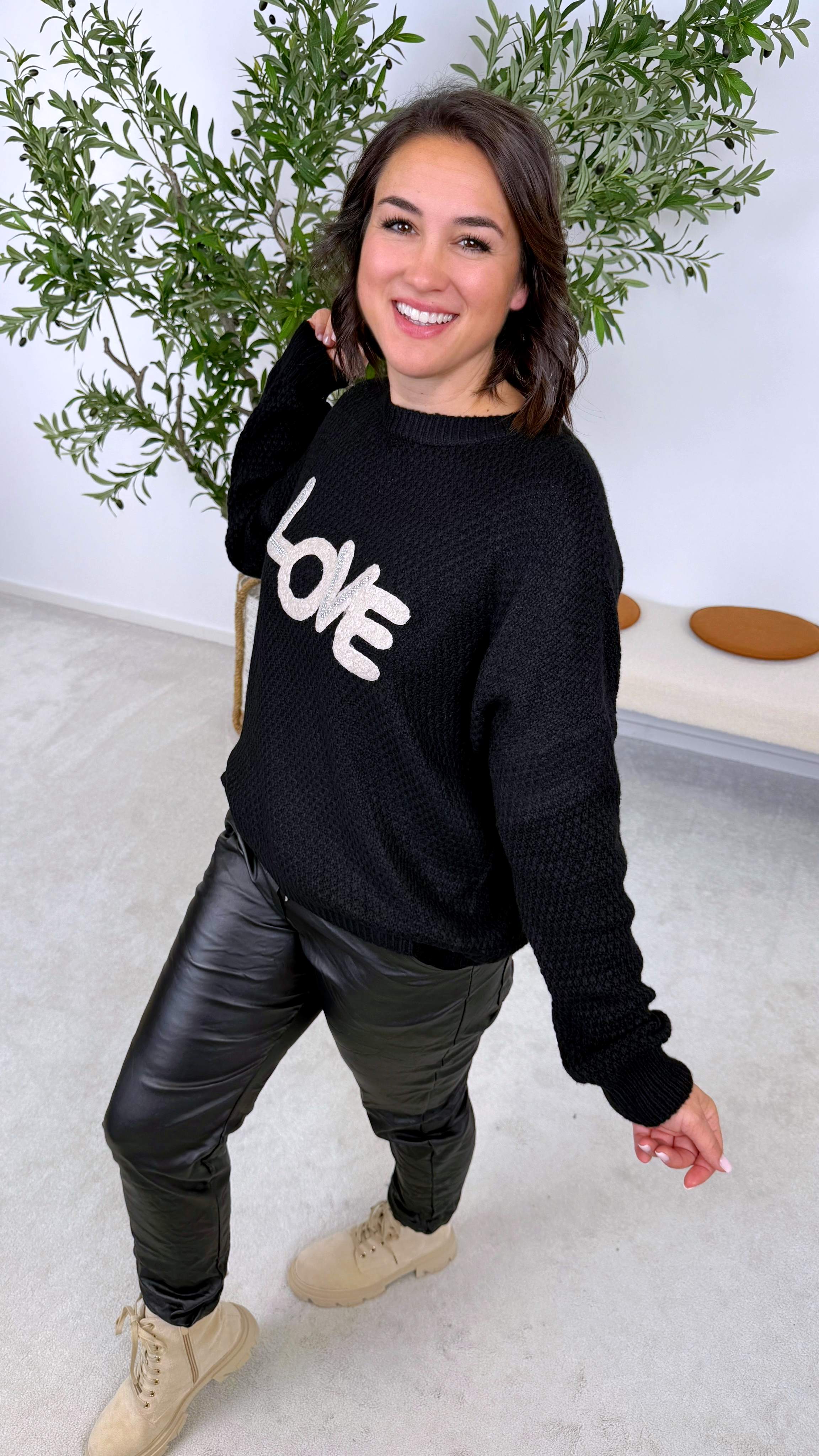 Pullover Bellezza *Schwarz* - Power of Princess