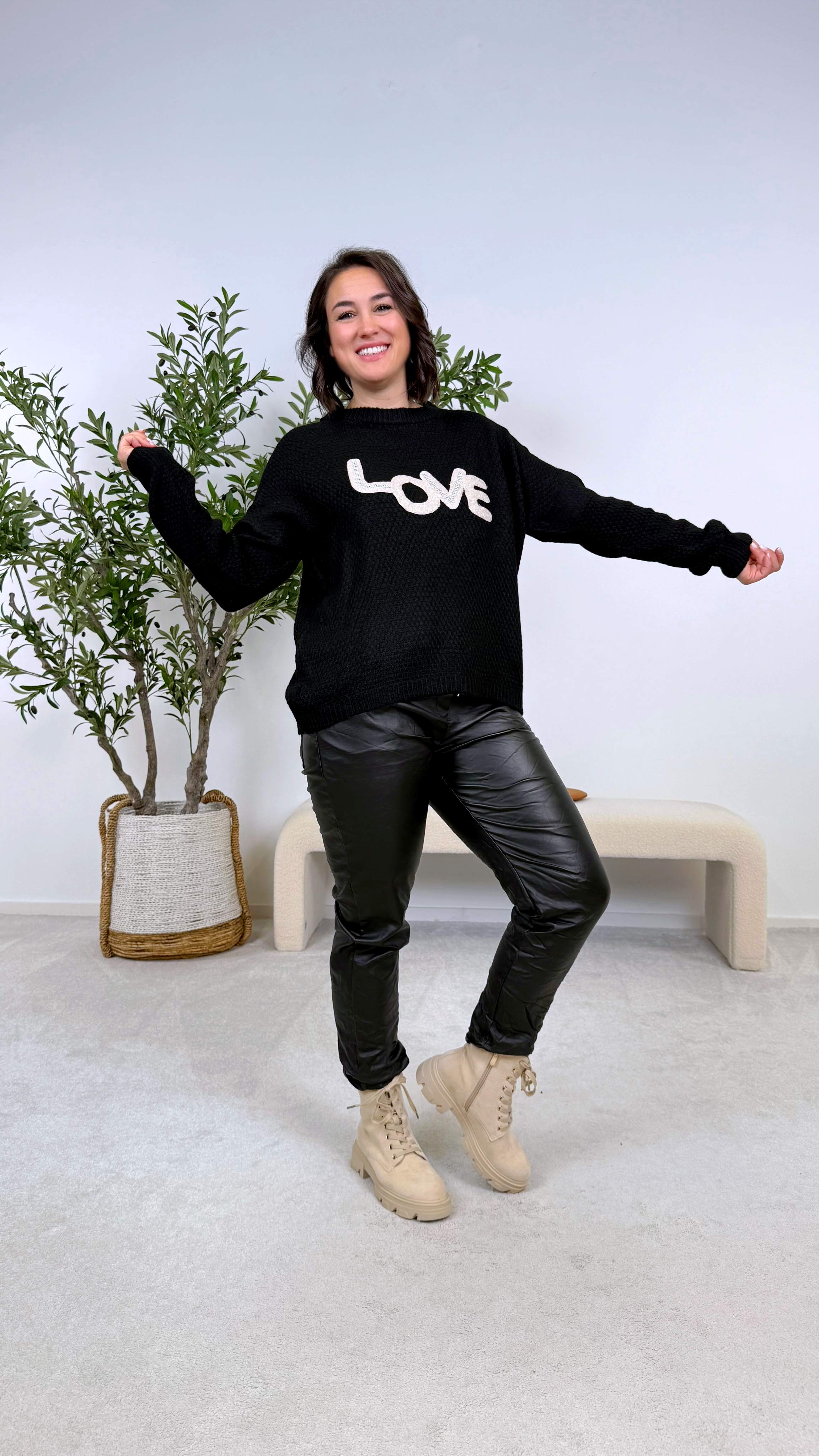 Pullover Bellezza *Schwarz* - Power of Princess