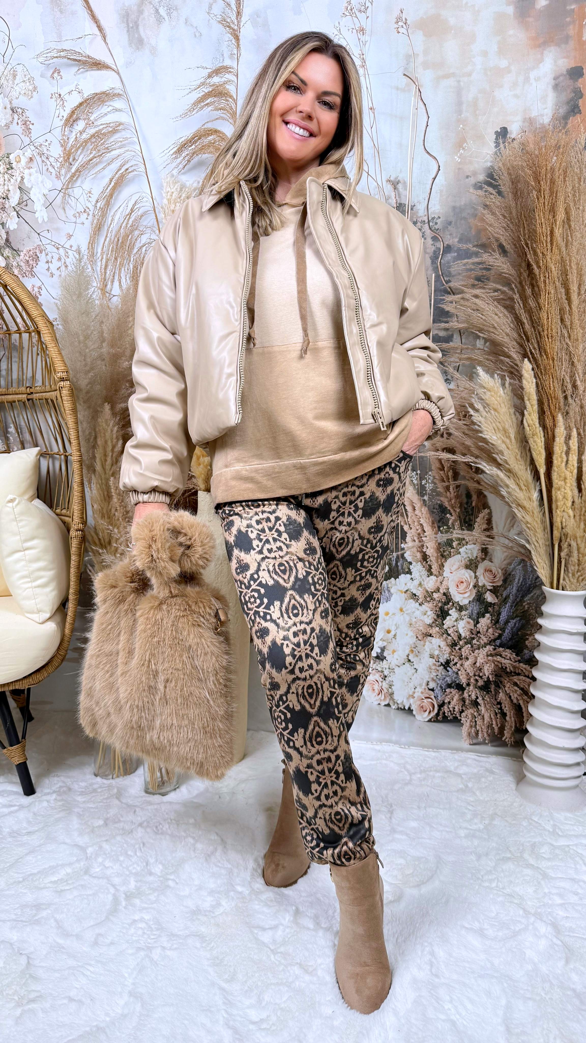 Kurze Jacke Mystic Diva *Beige* - Power of Princess