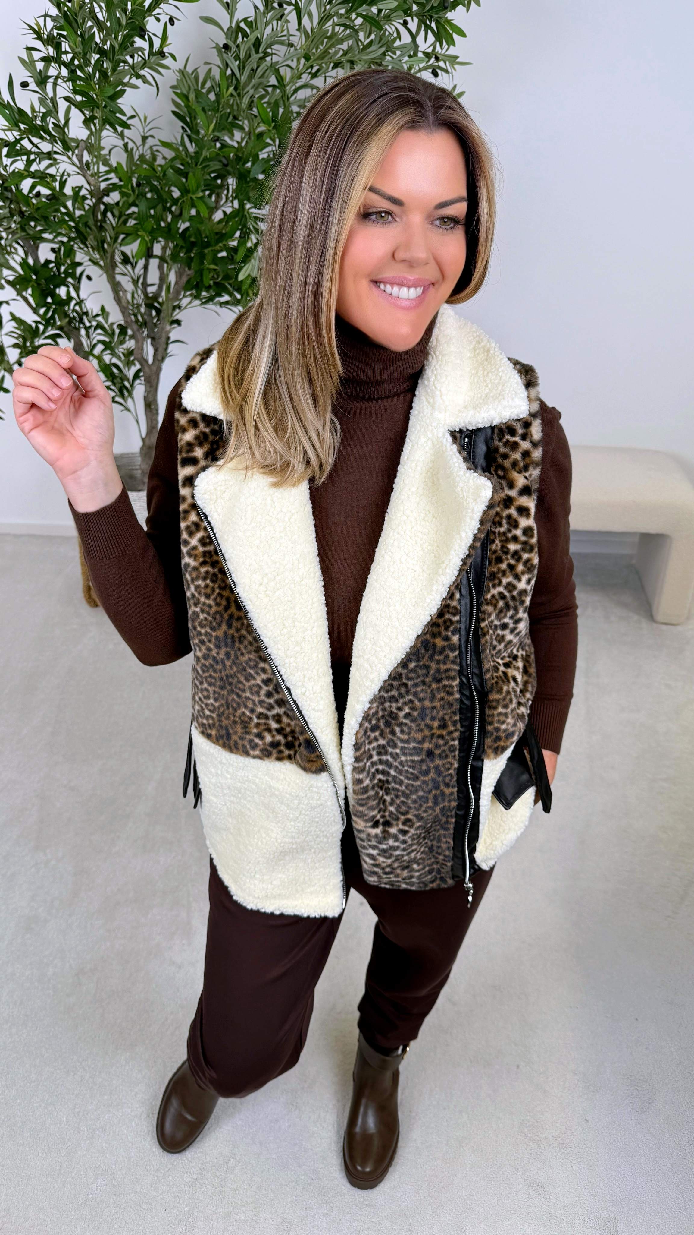 Weste City Jungle*Creme* - Power of Princess