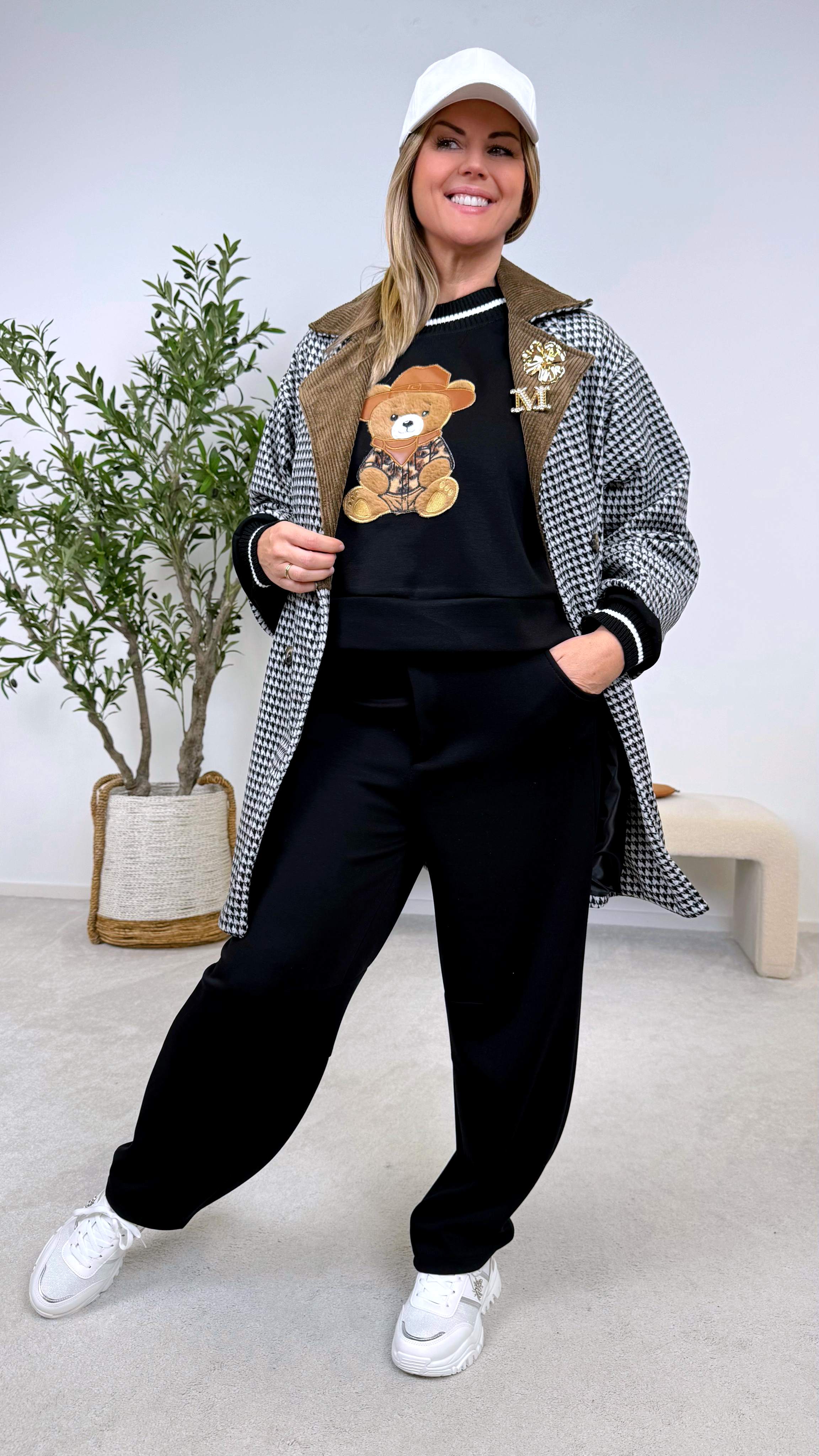 Mantel Vintage Attitude *Schwarz*