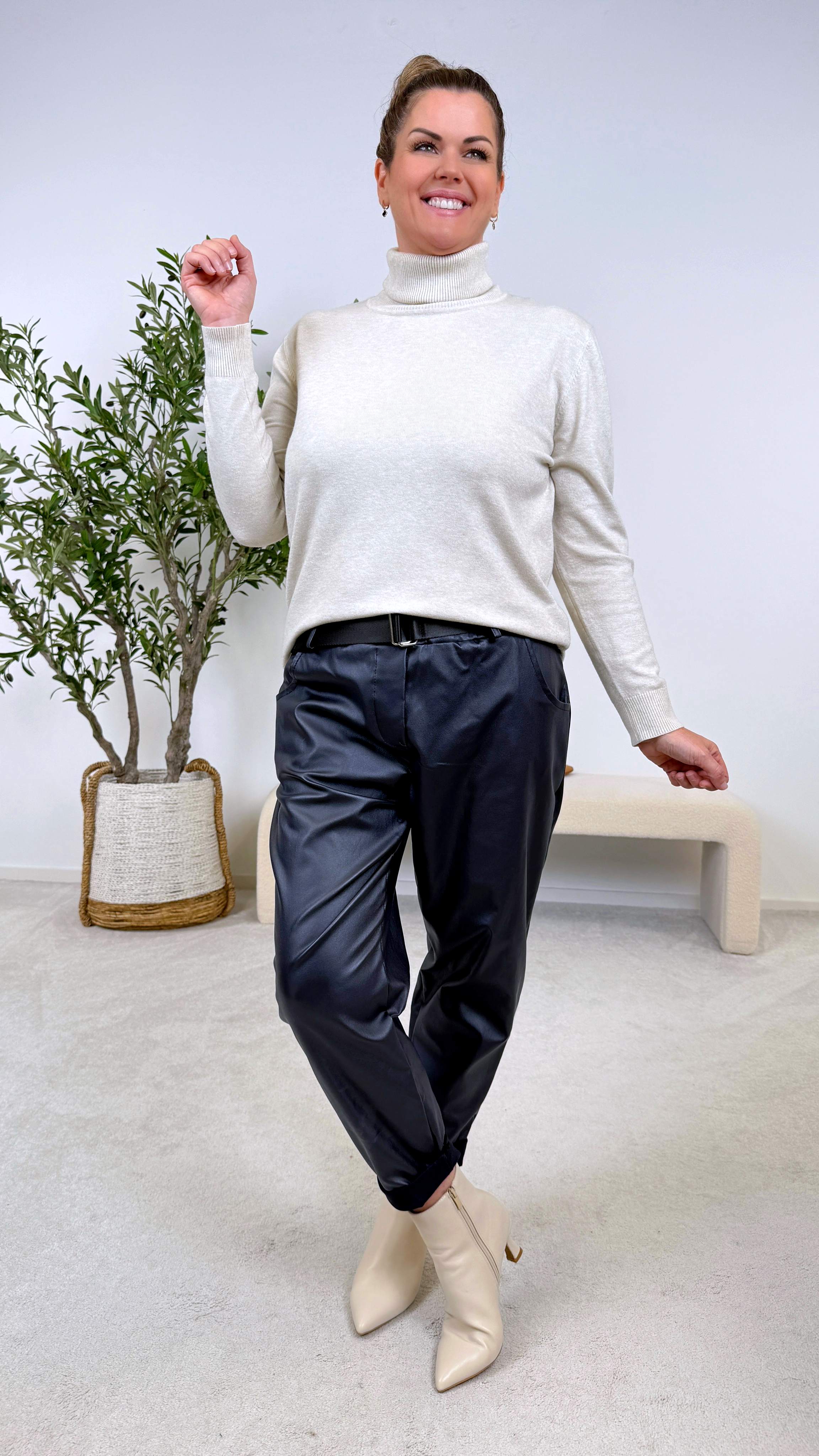 Rollkragenpullover Skin Kiss (12 Farben)