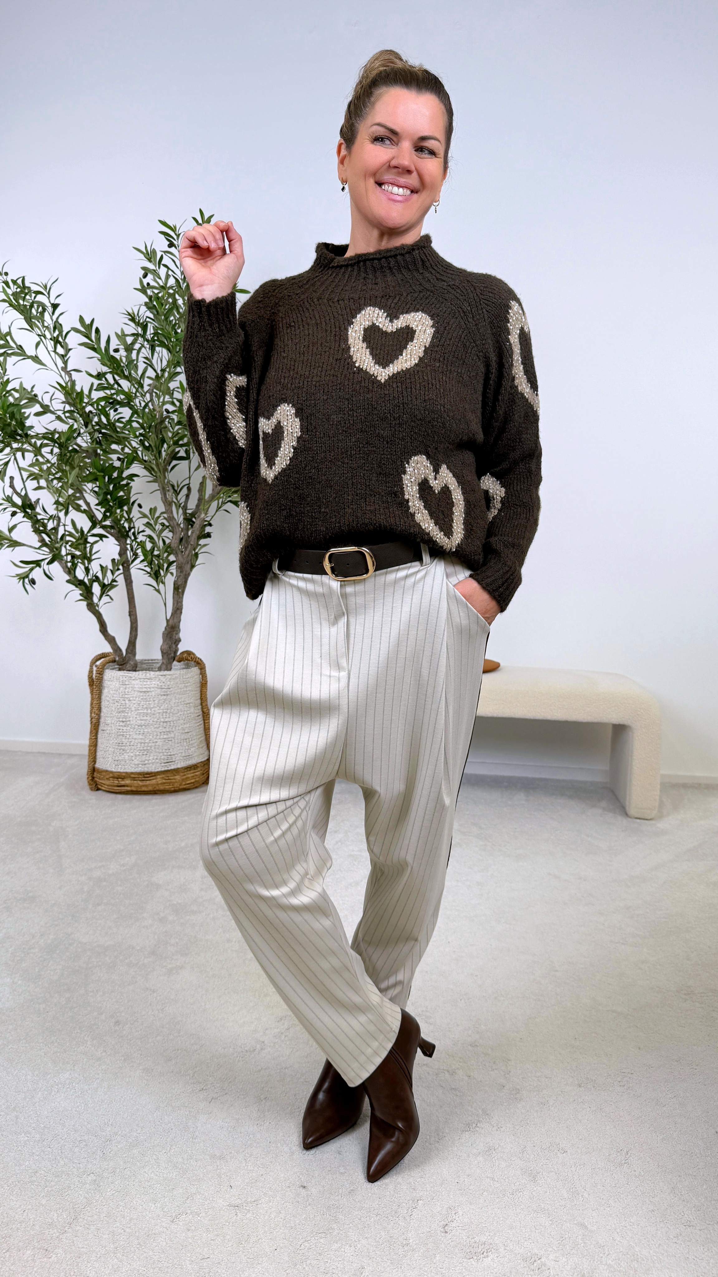 Baggy-Anzugshose Boss Vibes *Beige*