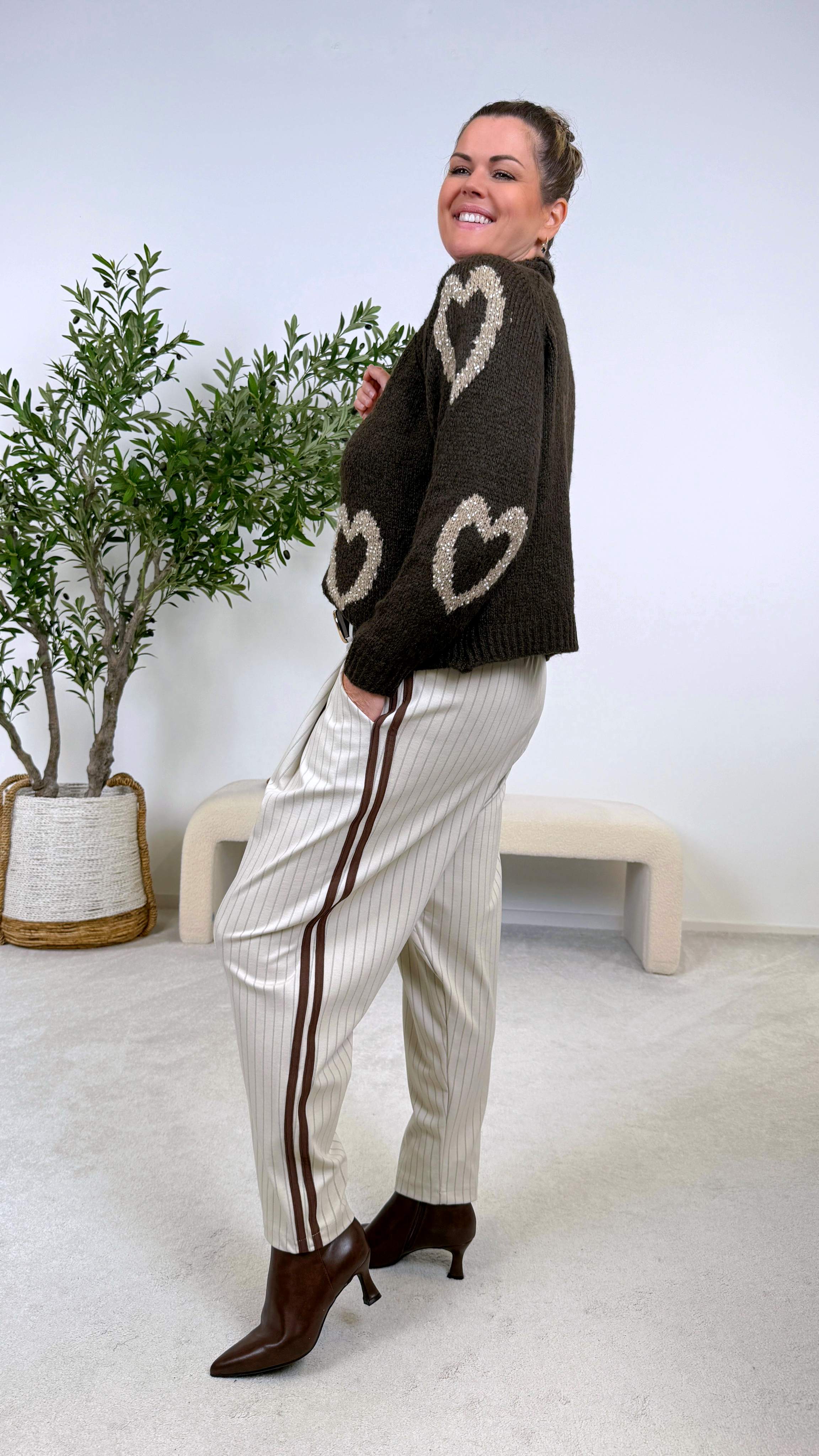 Baggy-Anzugshose Boss Vibes *Beige*