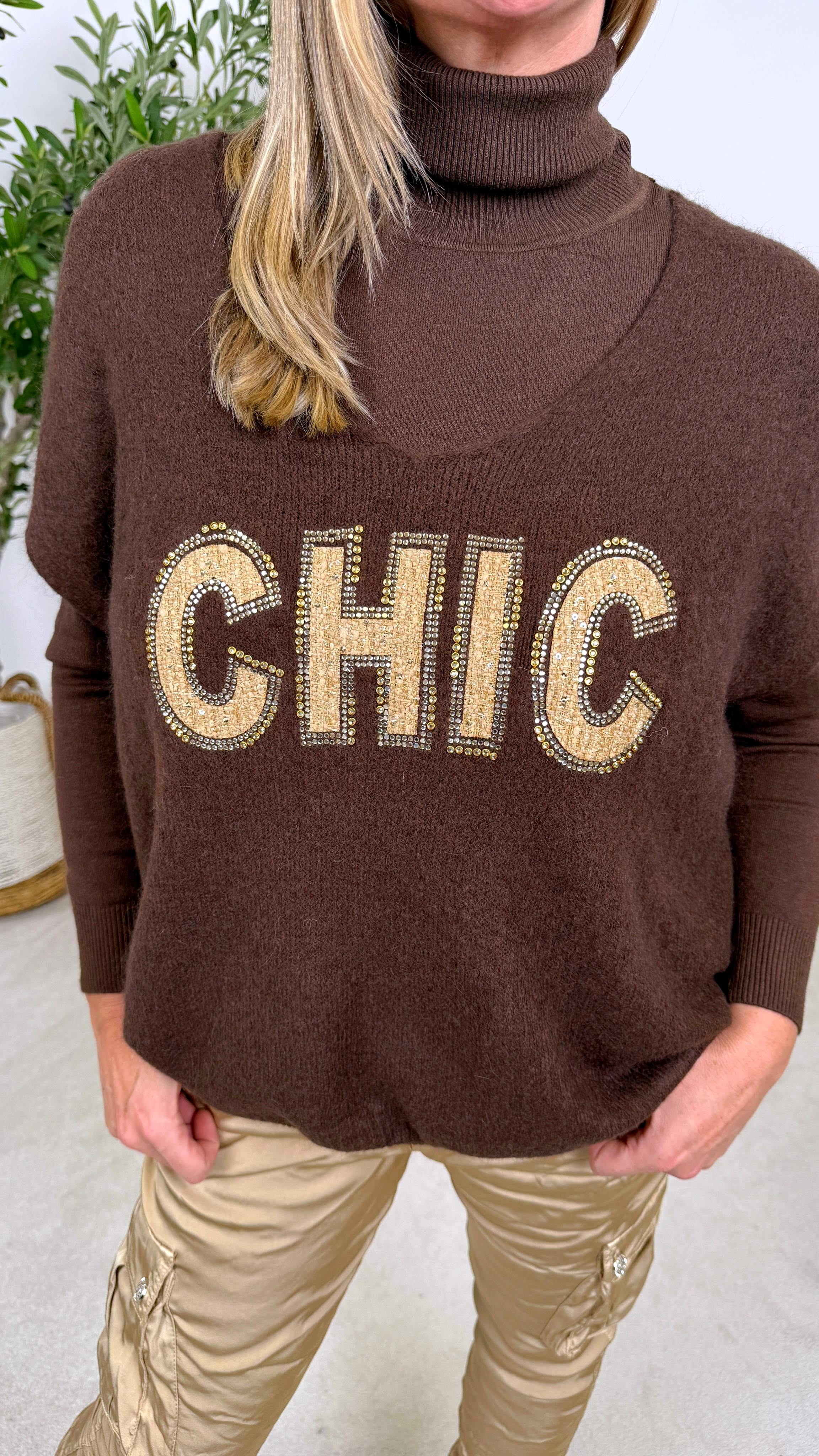 Pullunder Pure Chic *Schoko*