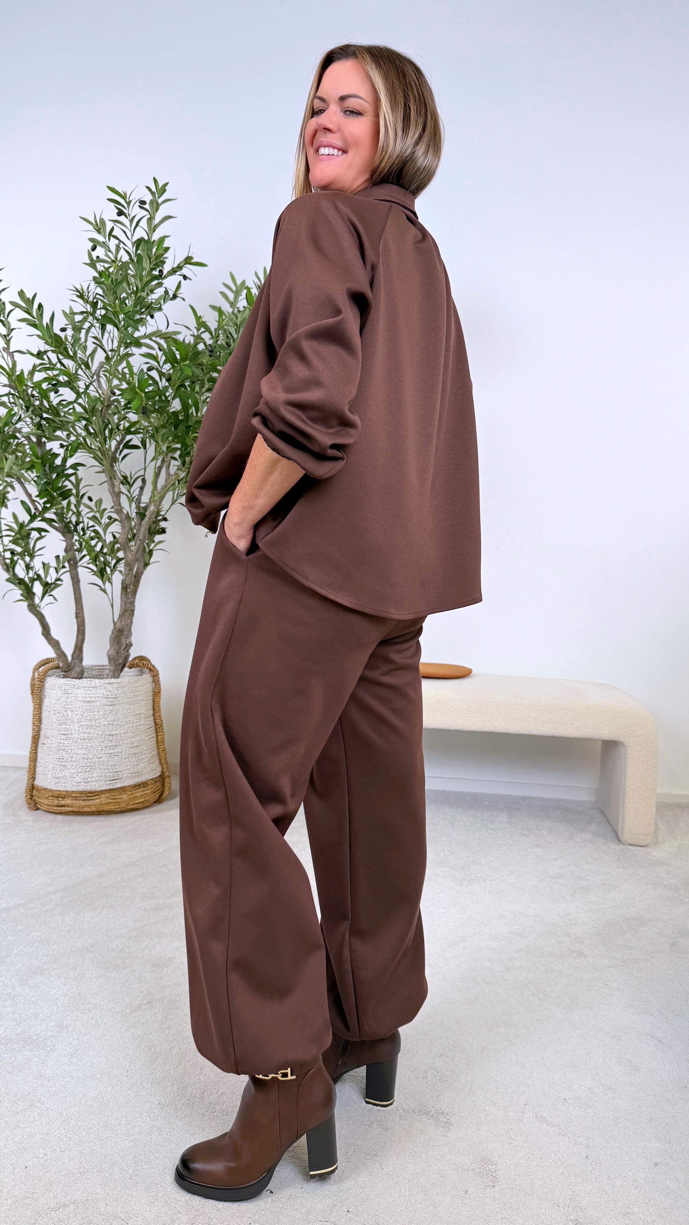 Jacke Smooth Attitude *Schoko*