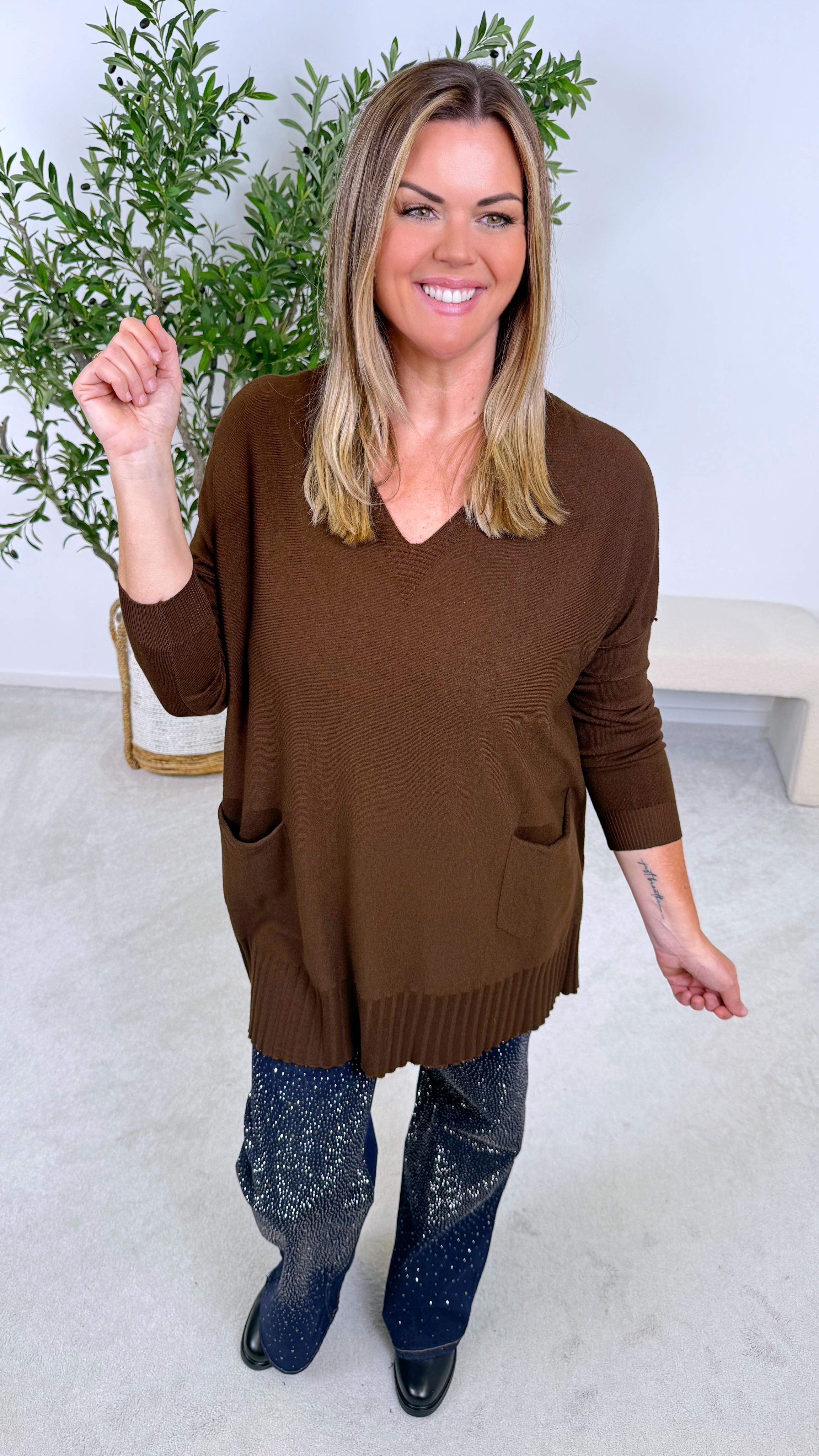 Pullover Velina *Schoko*