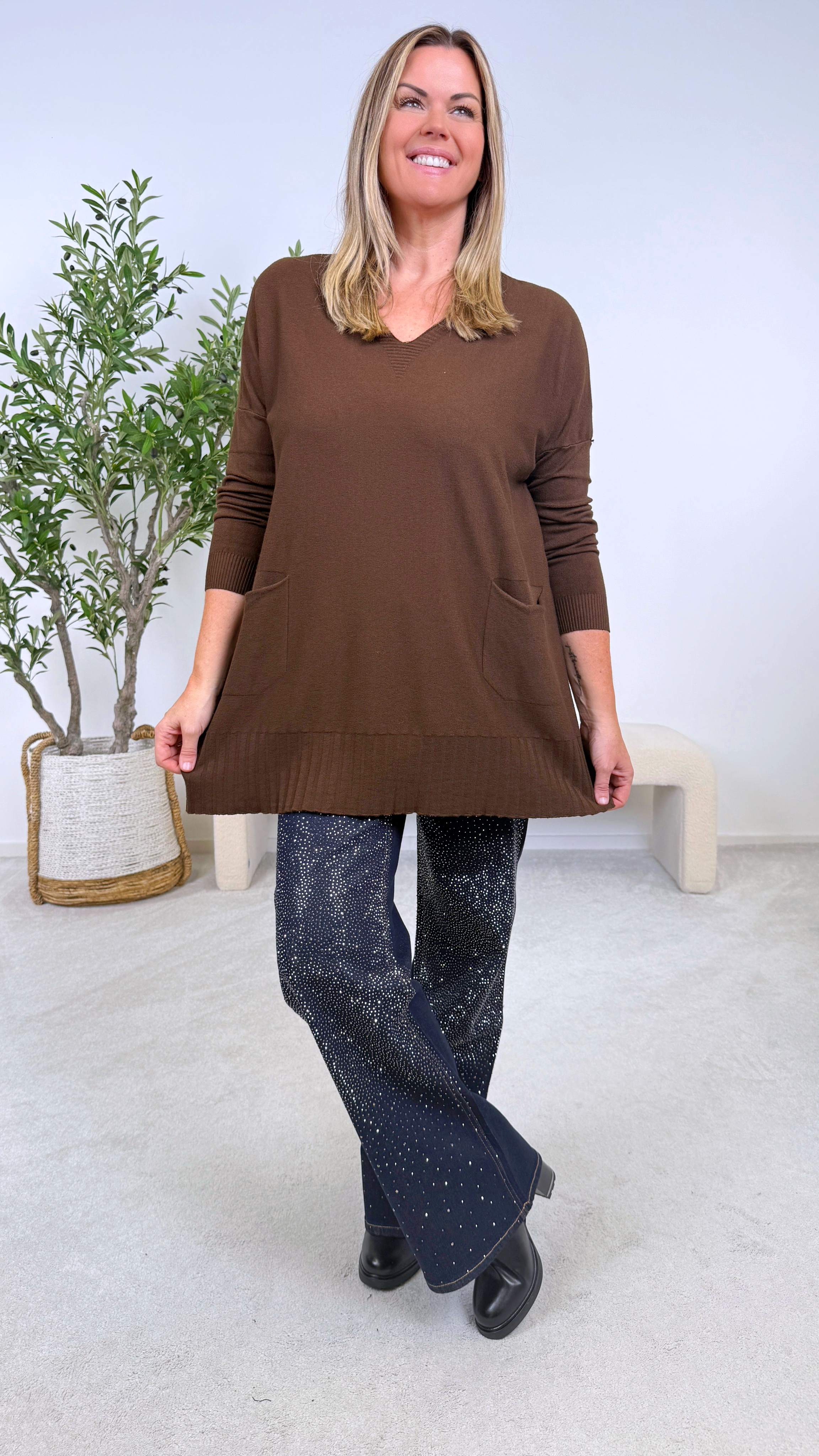 Pullover Velina *Schoko*