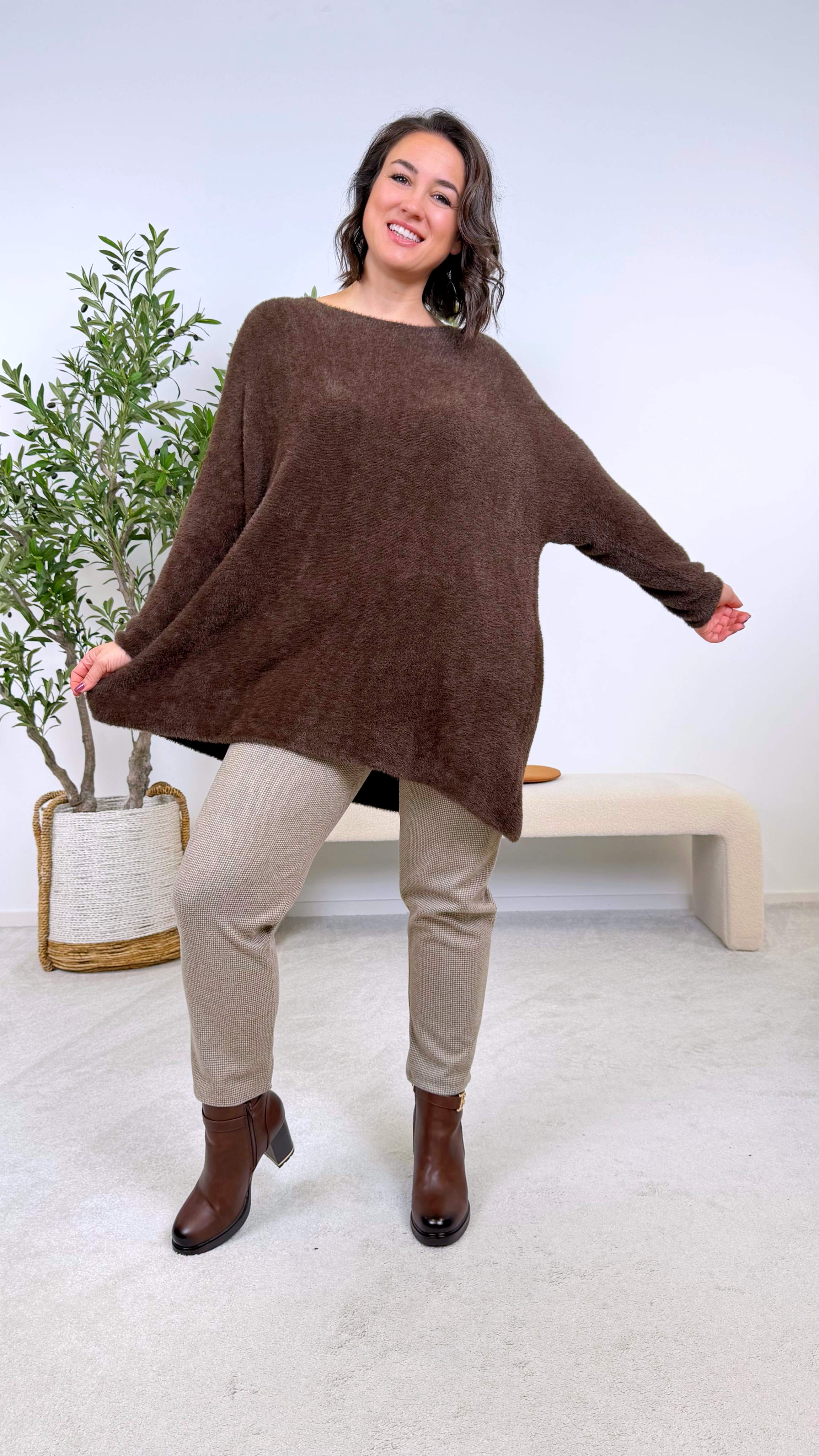 Pullover Misty Touch *Schoko*