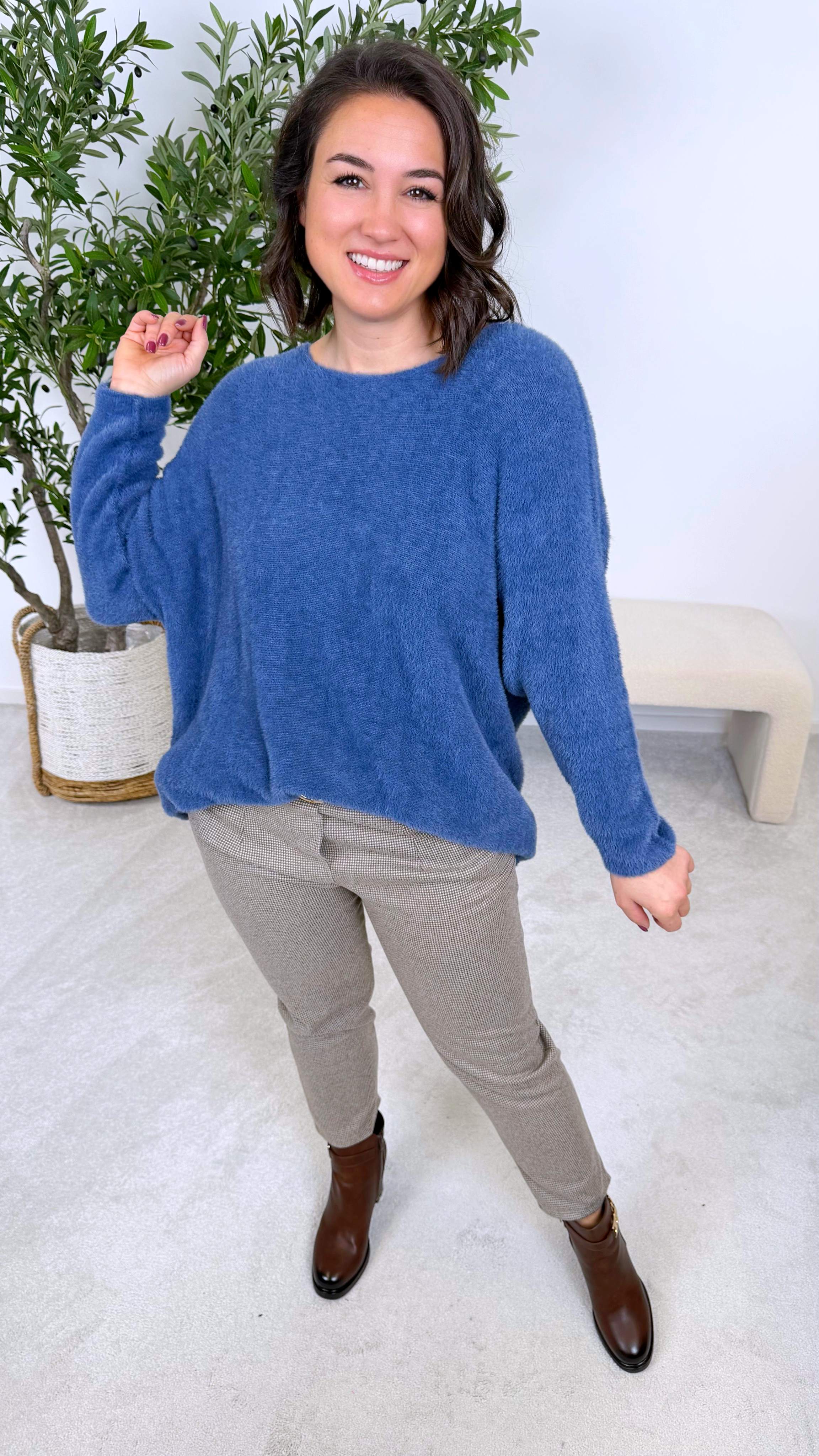 Pullover Misty Touch *Blau*