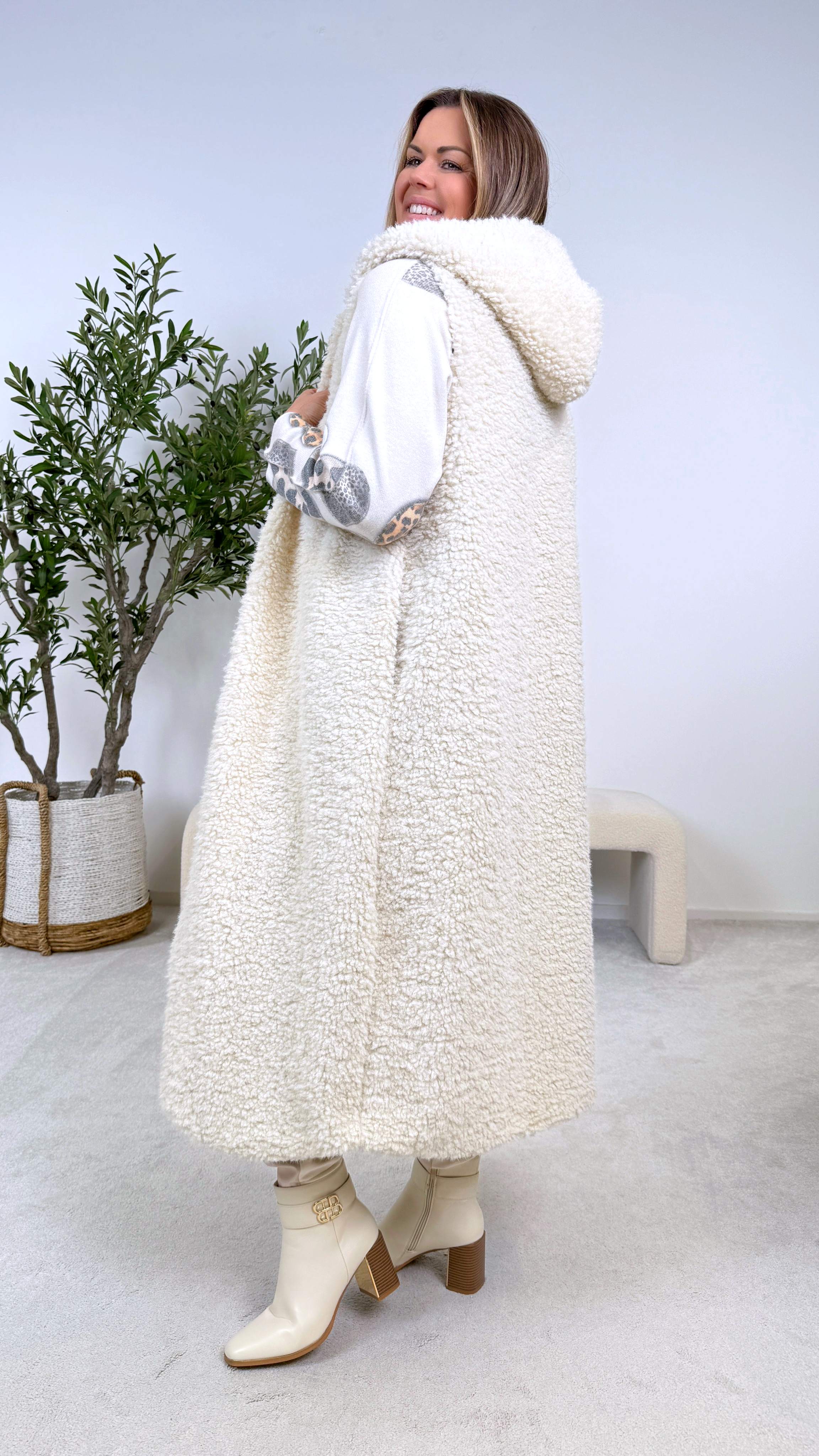 Weste Amber Field *Creme*