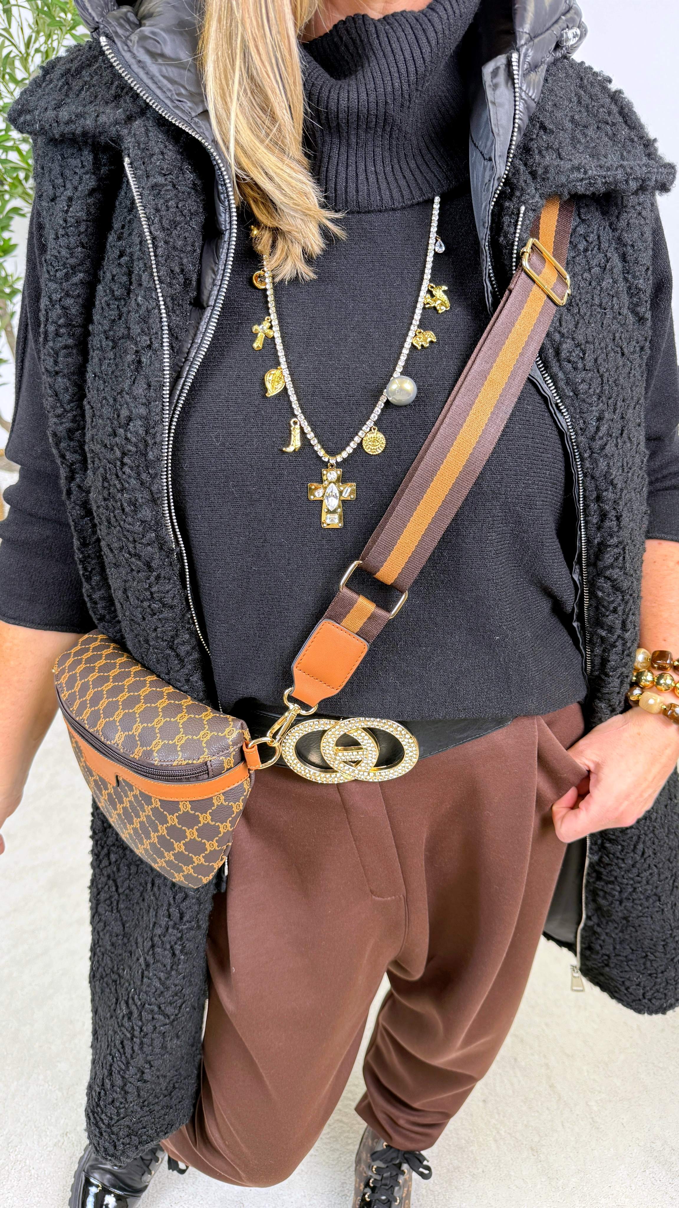 Bauchtasche Amoura *Schoko*