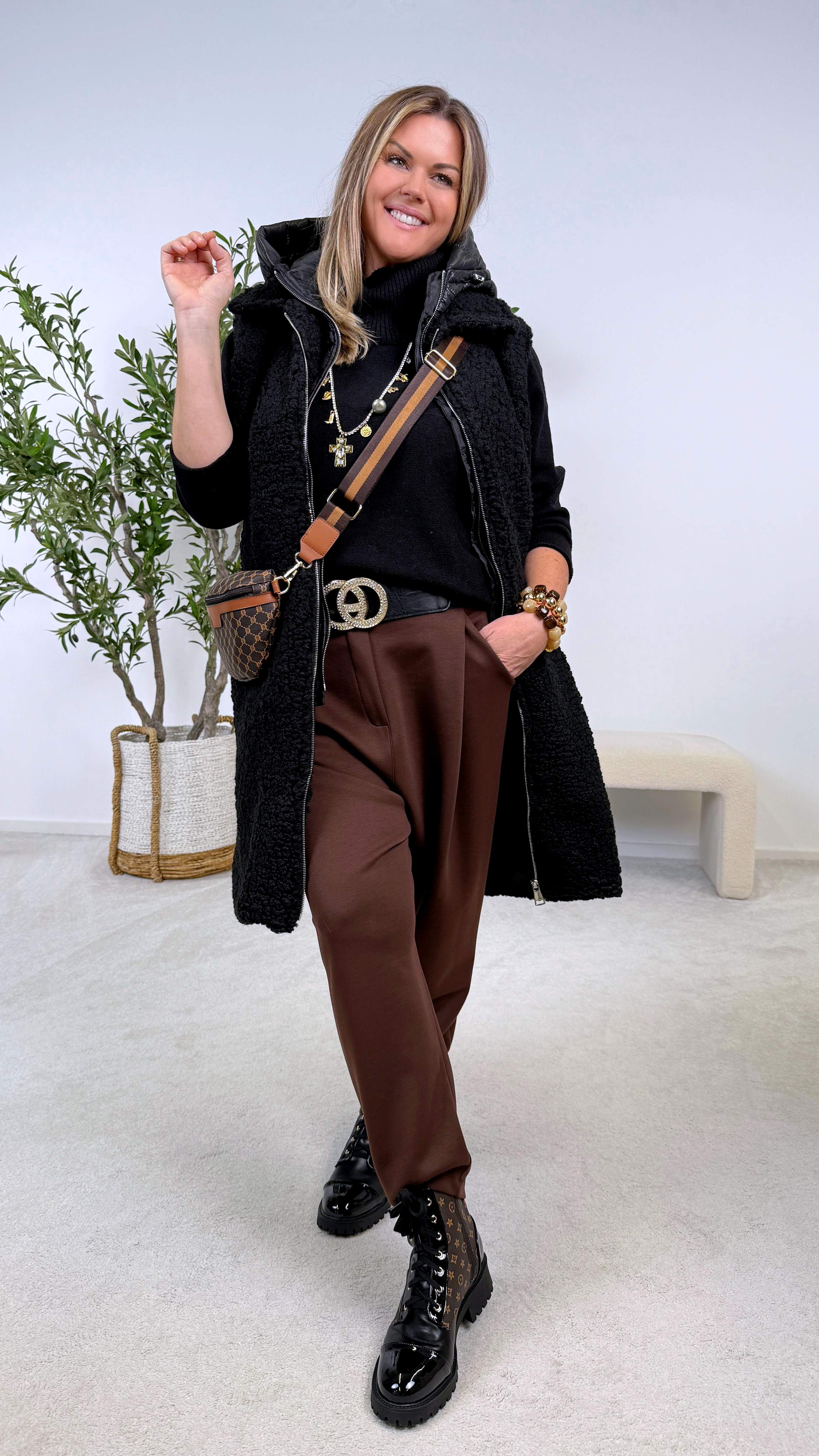 Weste Cozy Couture *Schwarz*