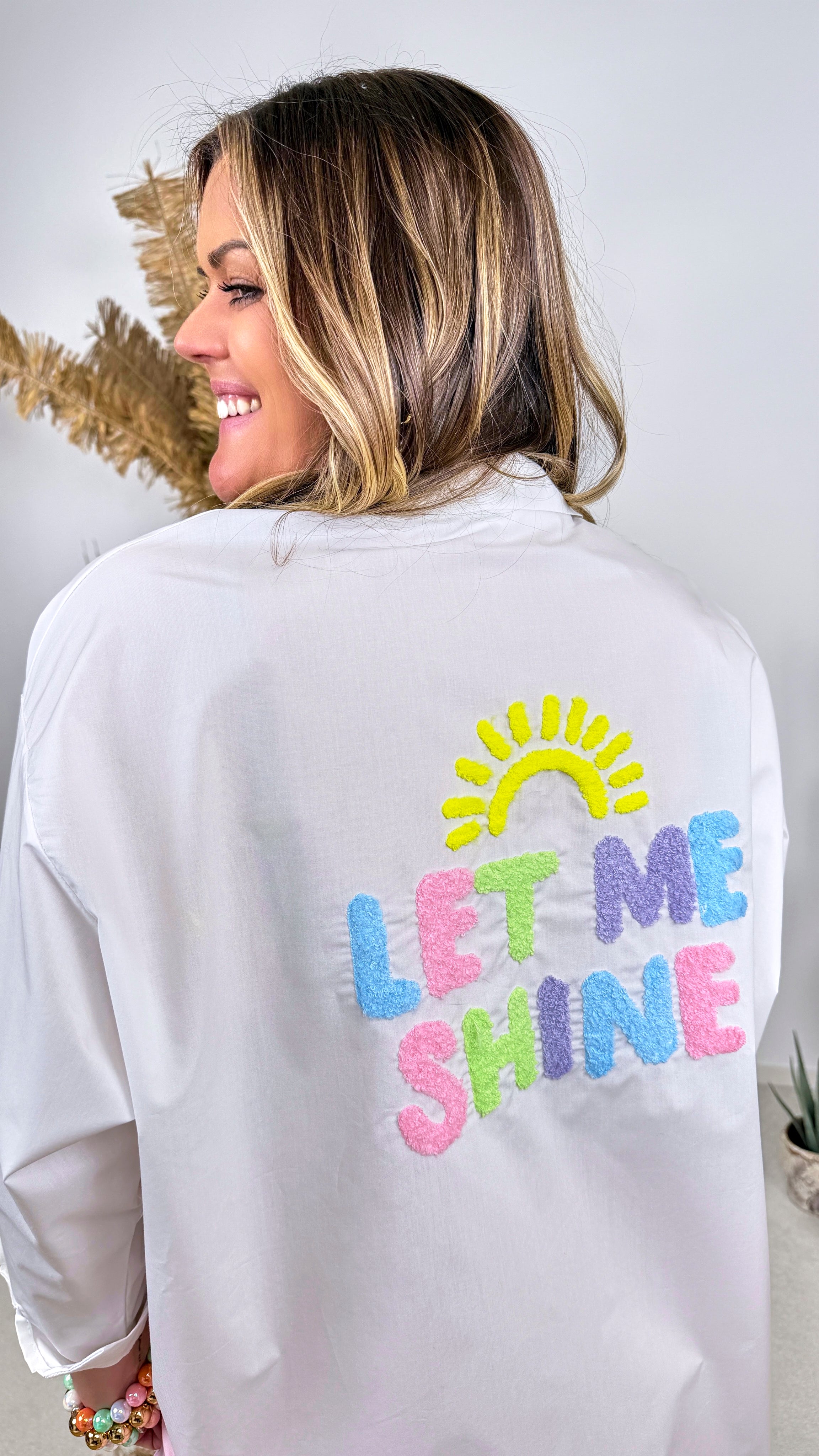 Bluse Let me Shine *Weiß*