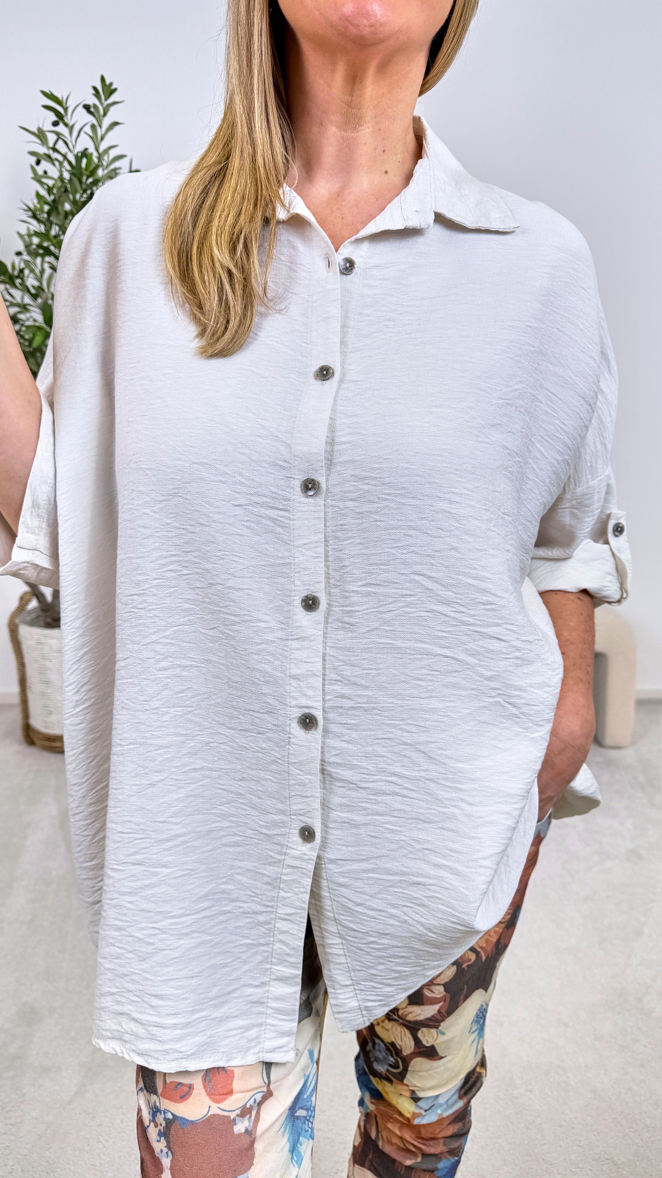 Bluse Let it Flow *Beige*