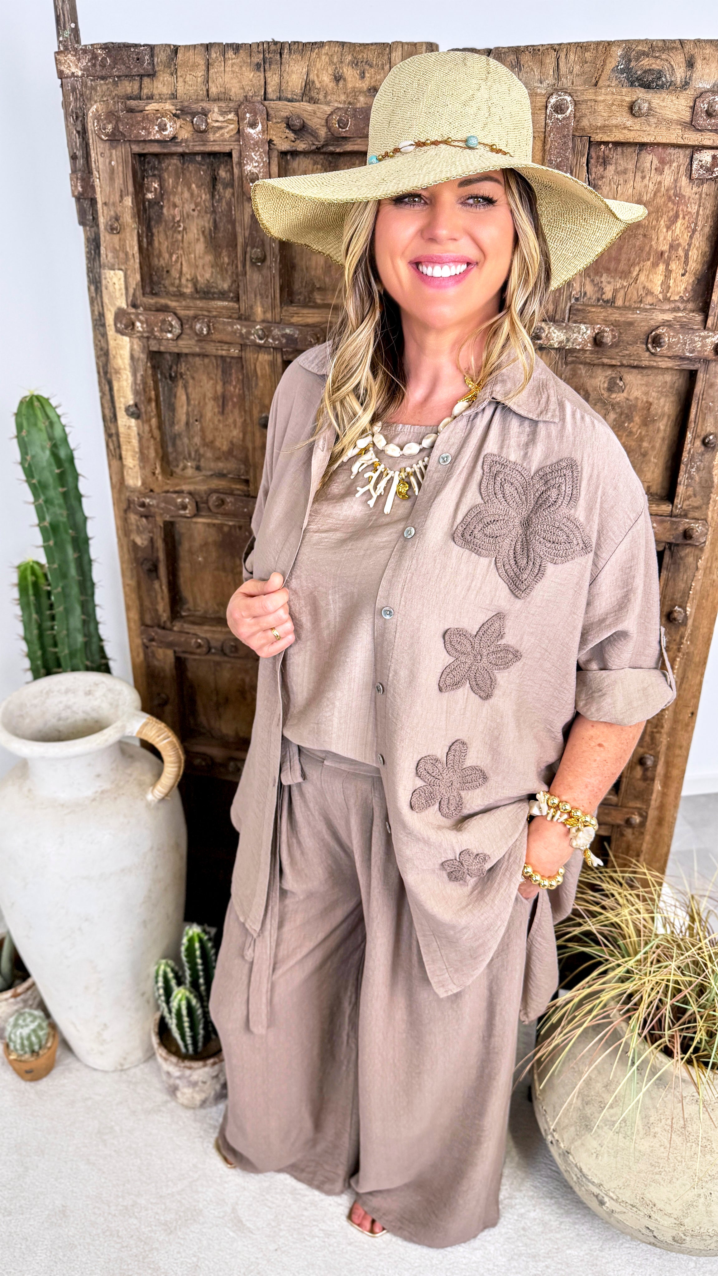 Bluse Sunlight *Taupe*