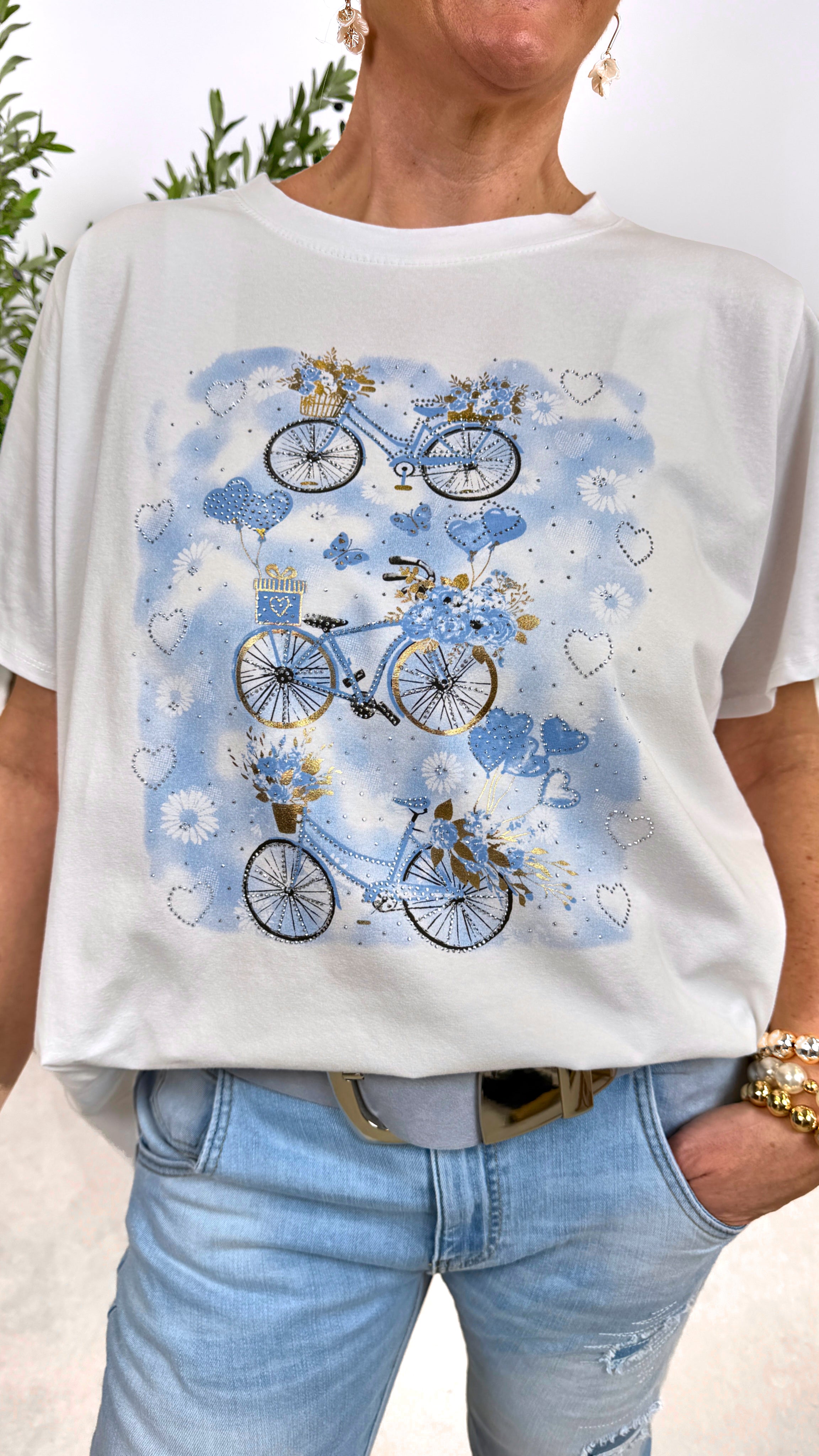 T-Shirt Blue Journey *Big Size*