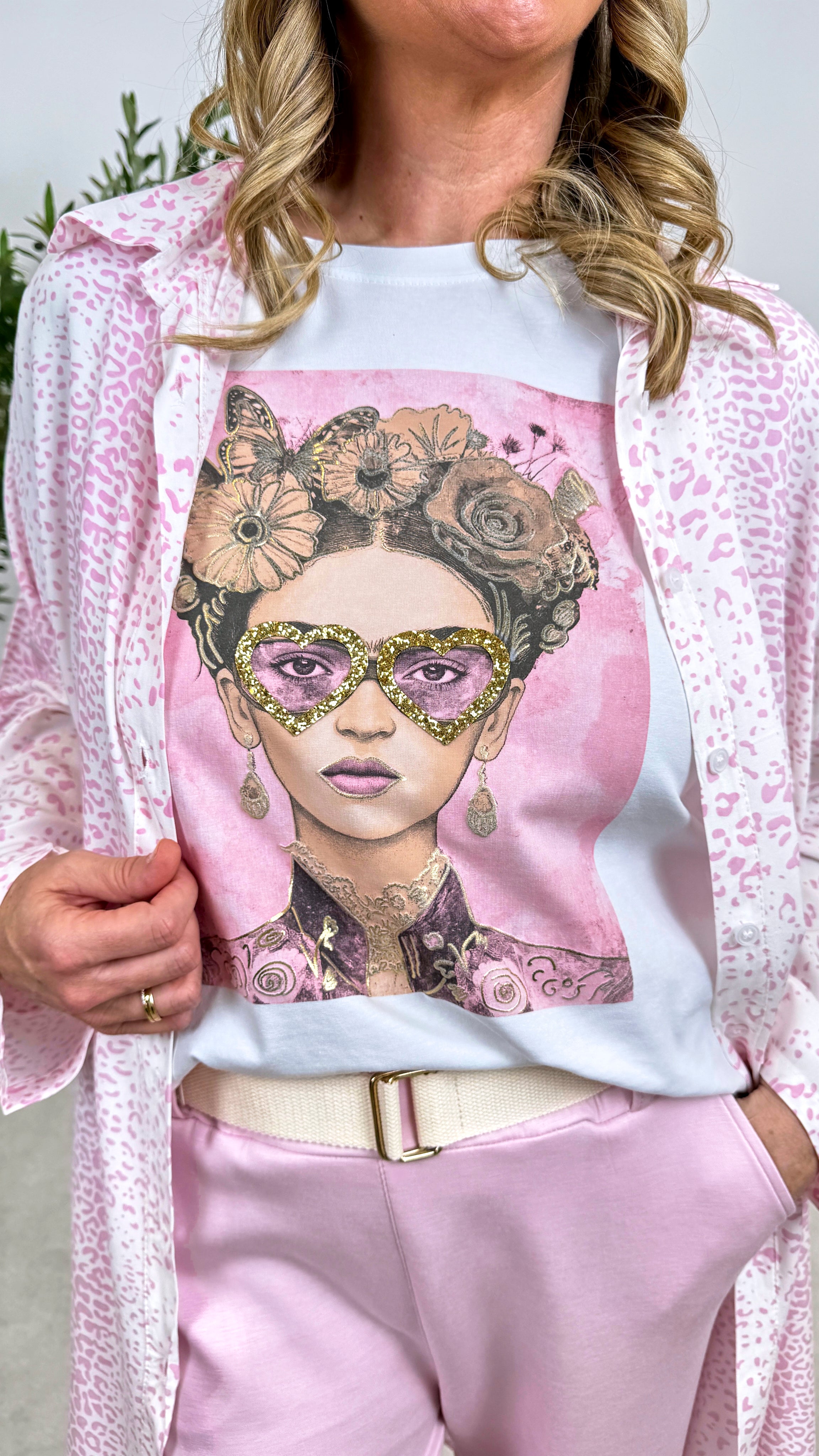 Blusen-Kleid Trend Queen *Rosa*