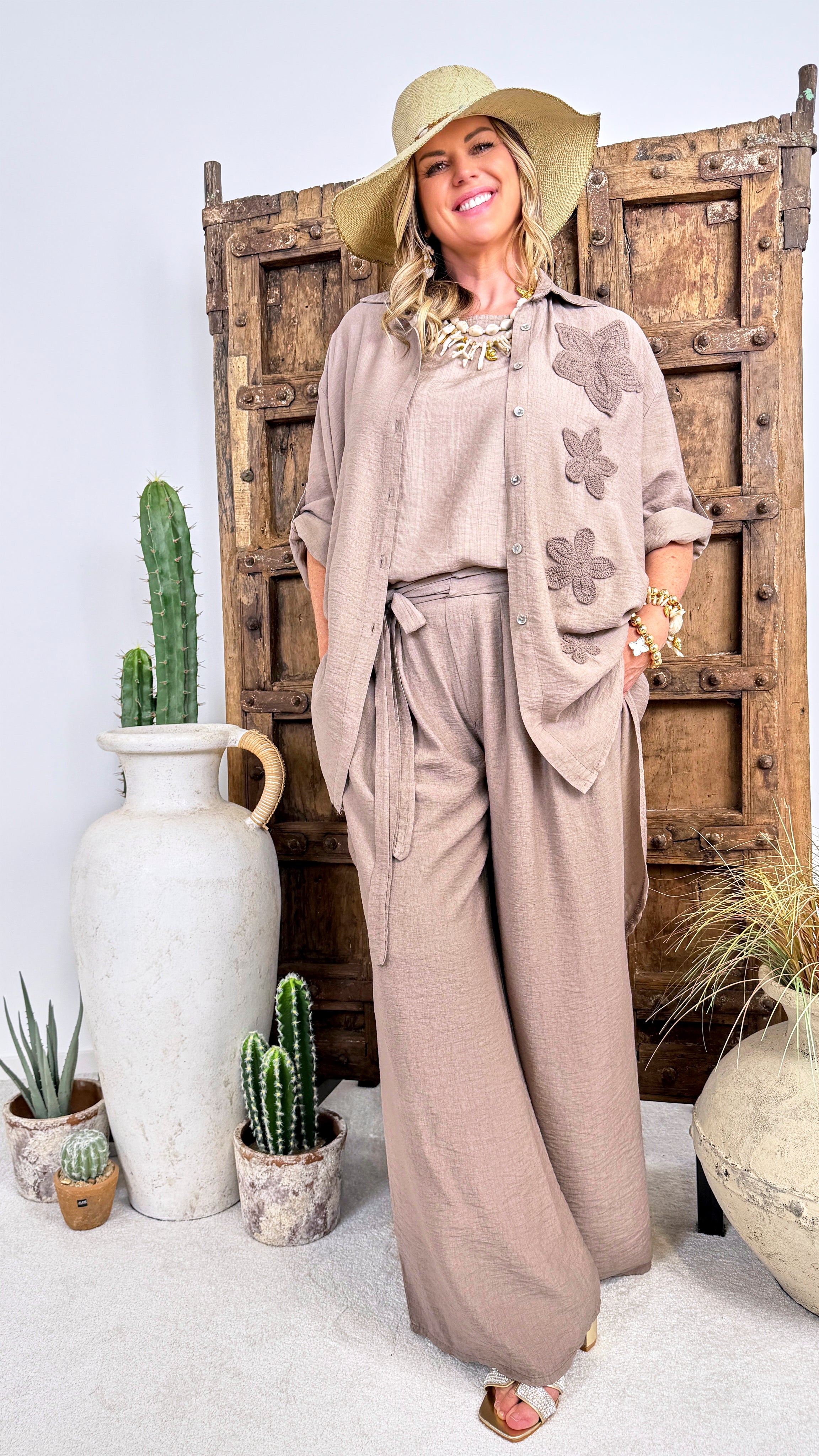 Bluse Sunlight *Taupe*