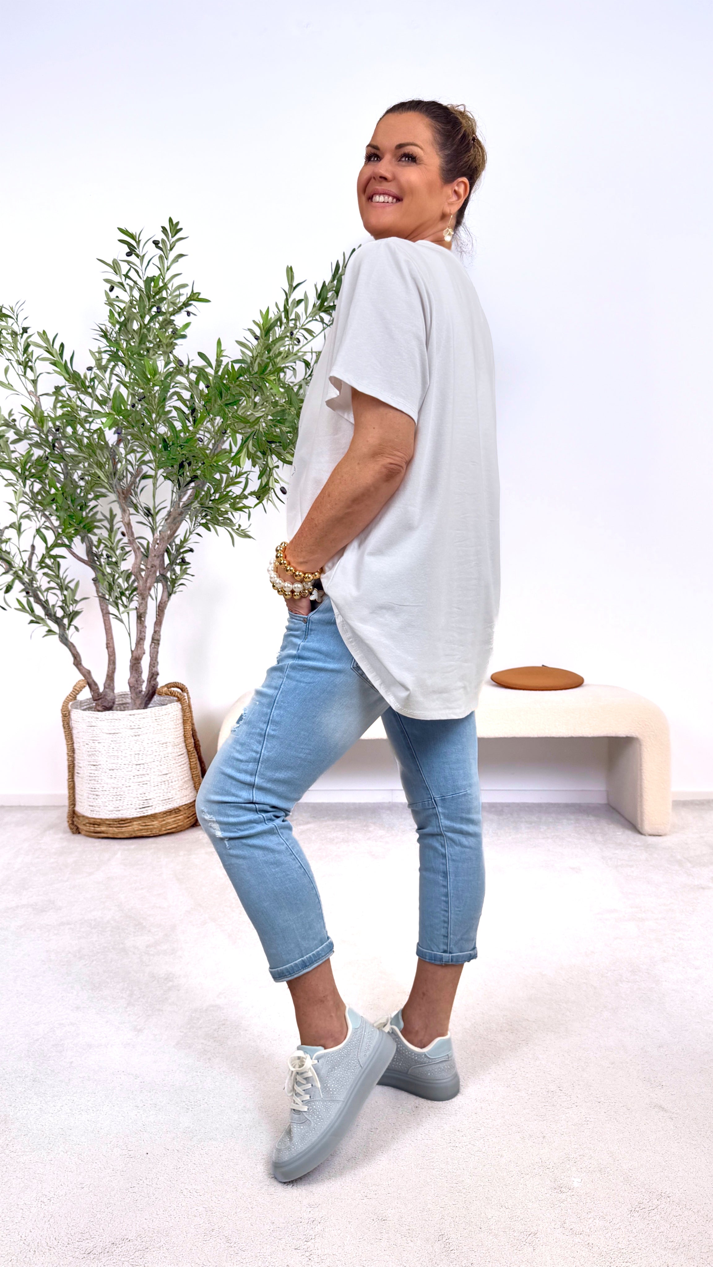 T-Shirt Blue Journey *Big Size*