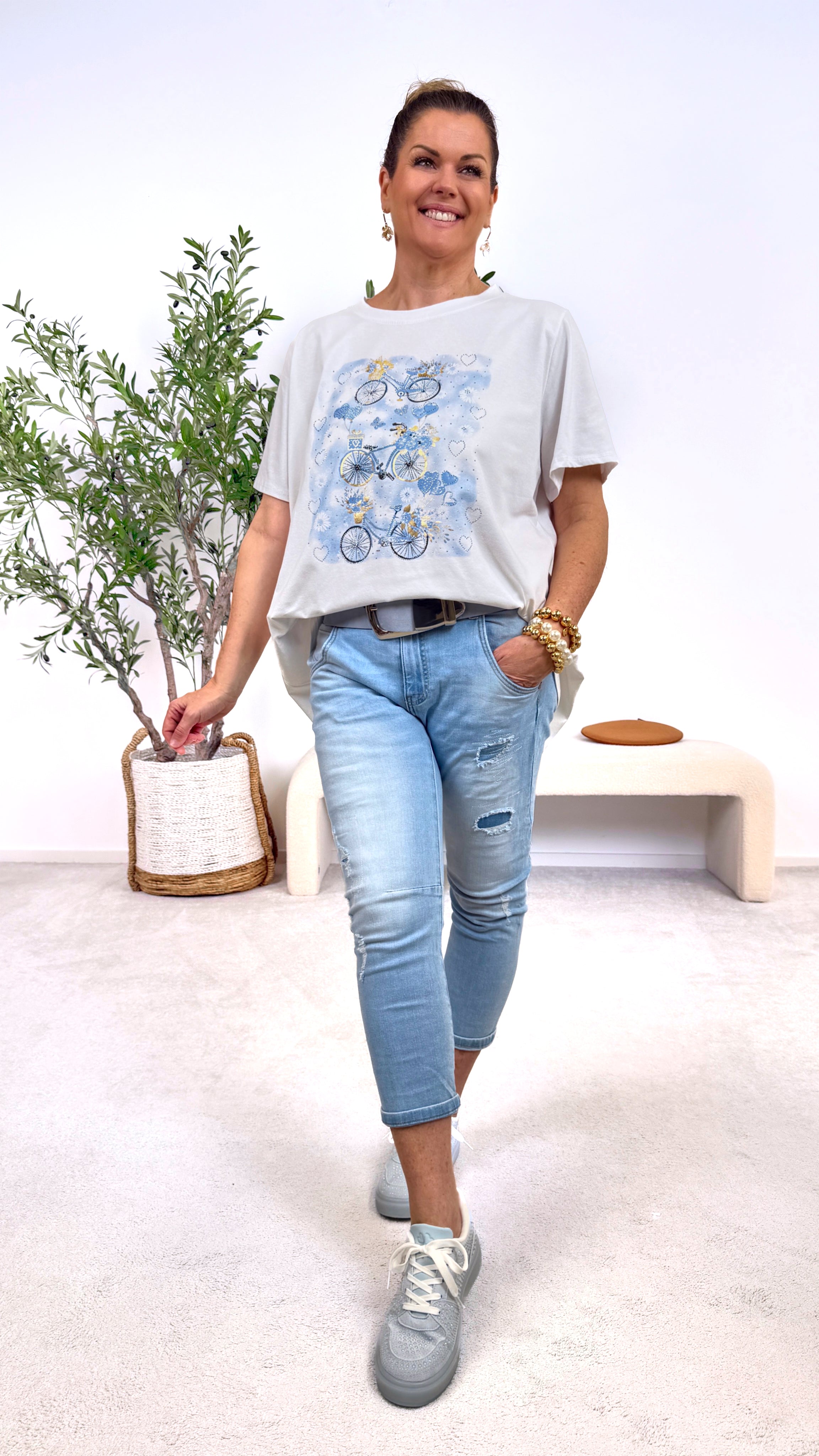 T-Shirt Blue Journey *Big Size*