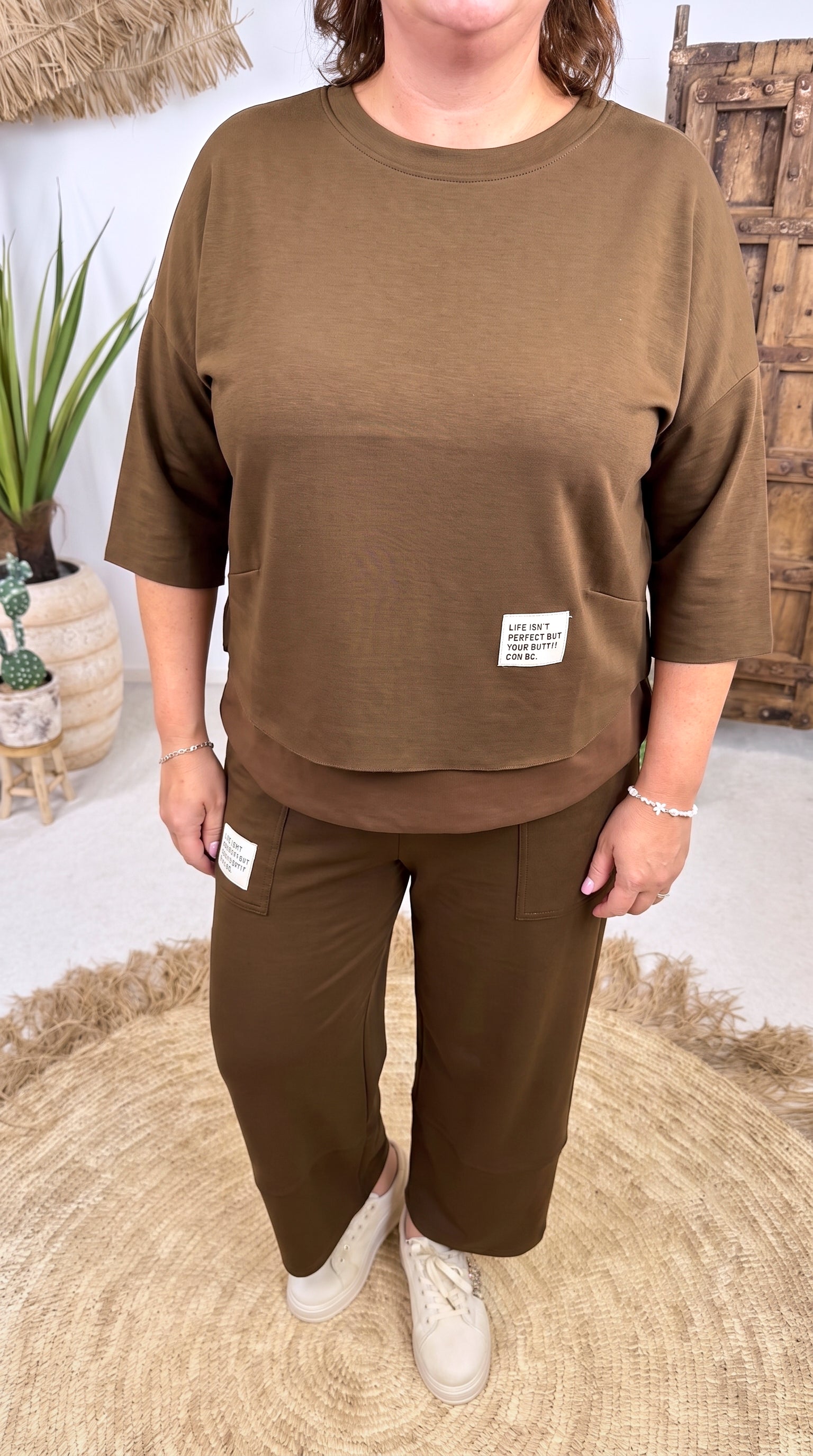 Sweatshirt Calliope *Schoko*