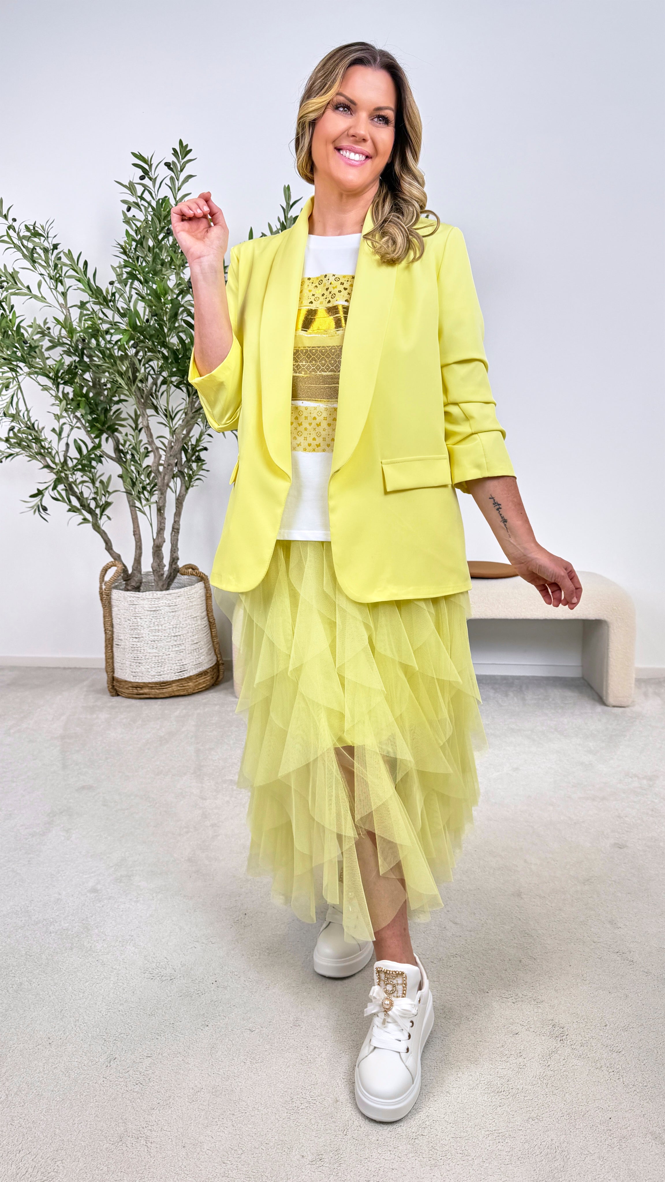 Blazer Strong Woman *Gelb*