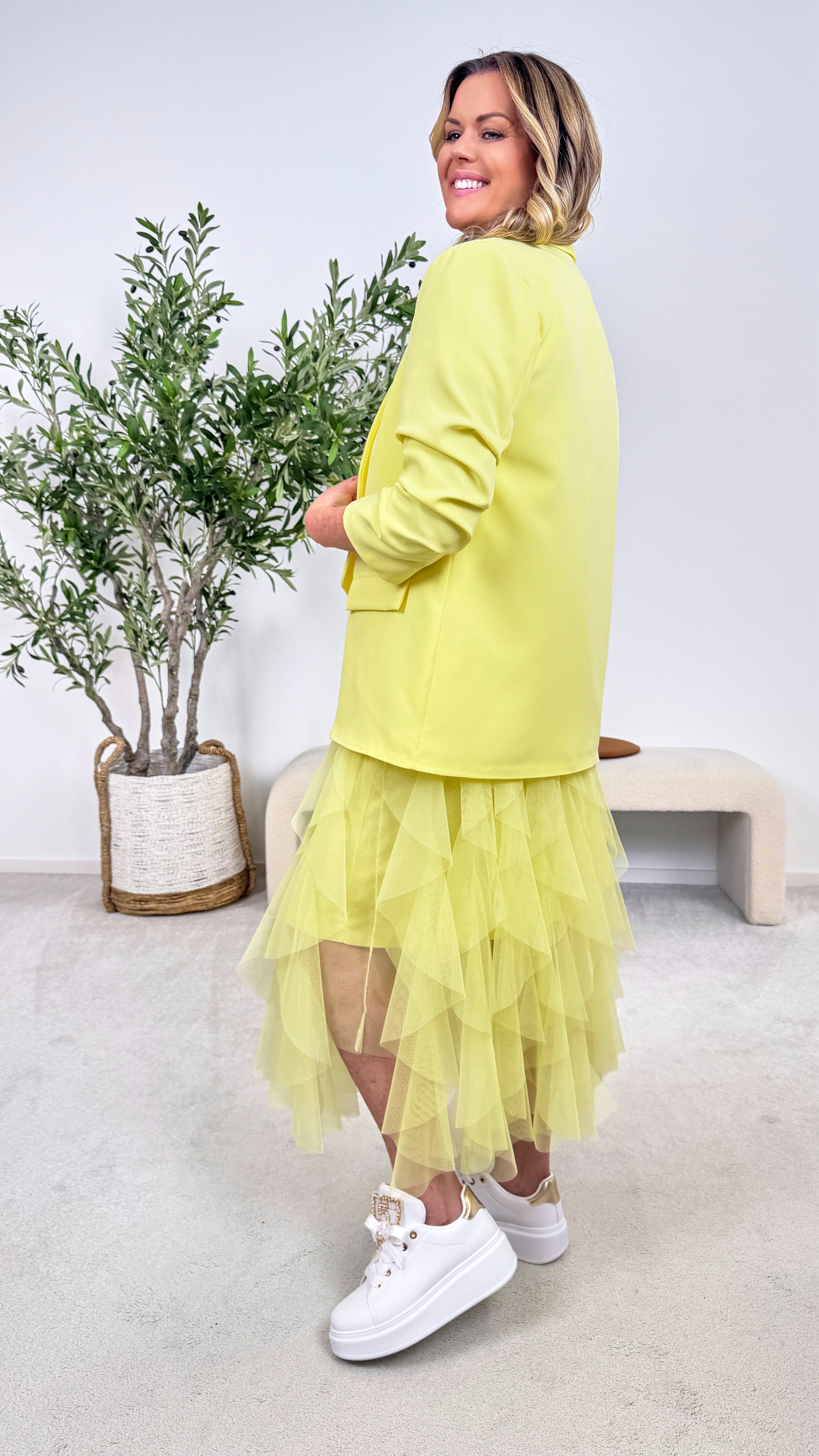 Blazer Strong Woman *Gelb*