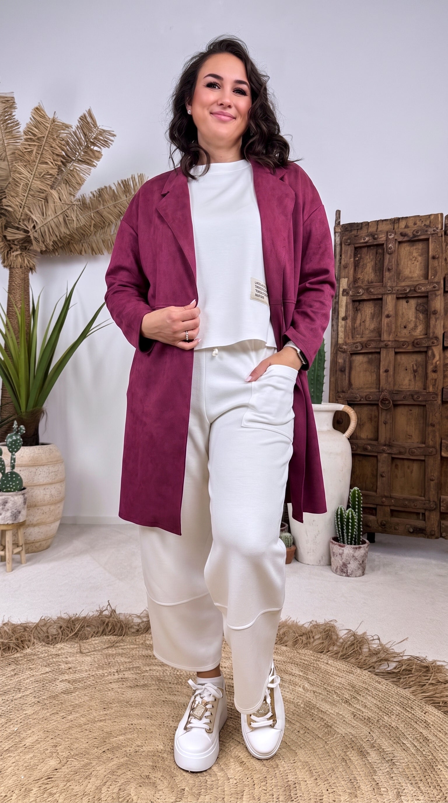 Mantel Umbra Flow *Bordeaux*