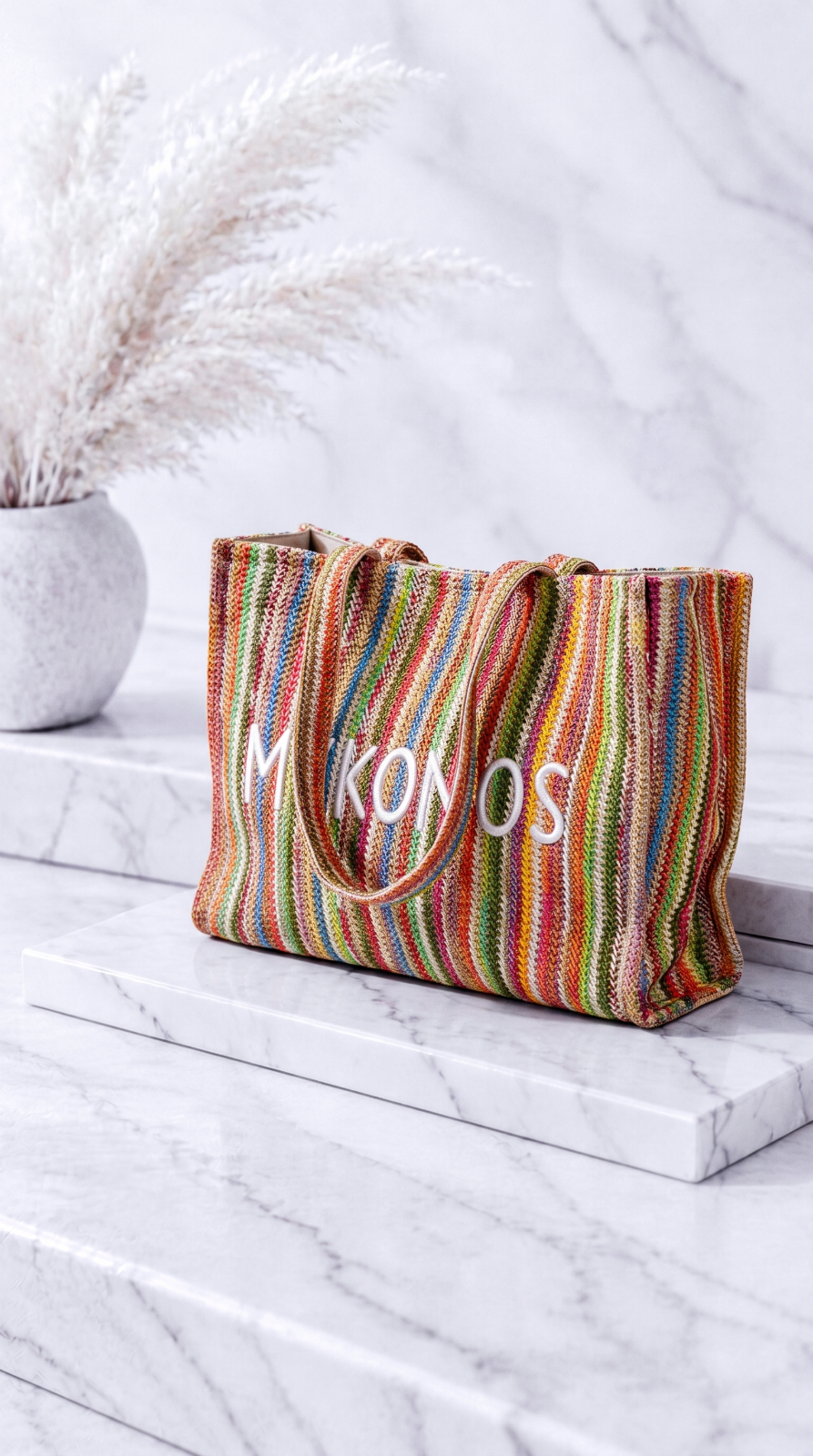 Shopper City Stripes *Mykonos*