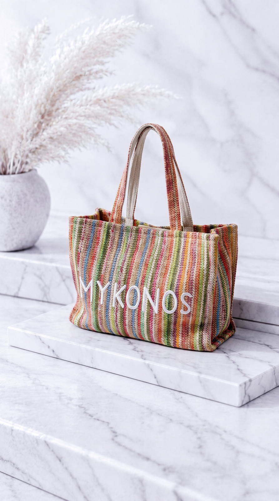 Shopper City Stripes *Mykonos*