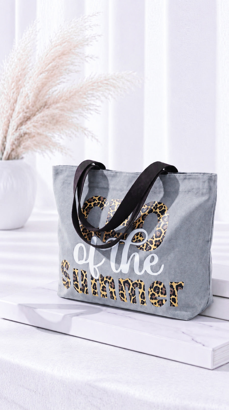 Shopper Power Beach Bag *Grau*