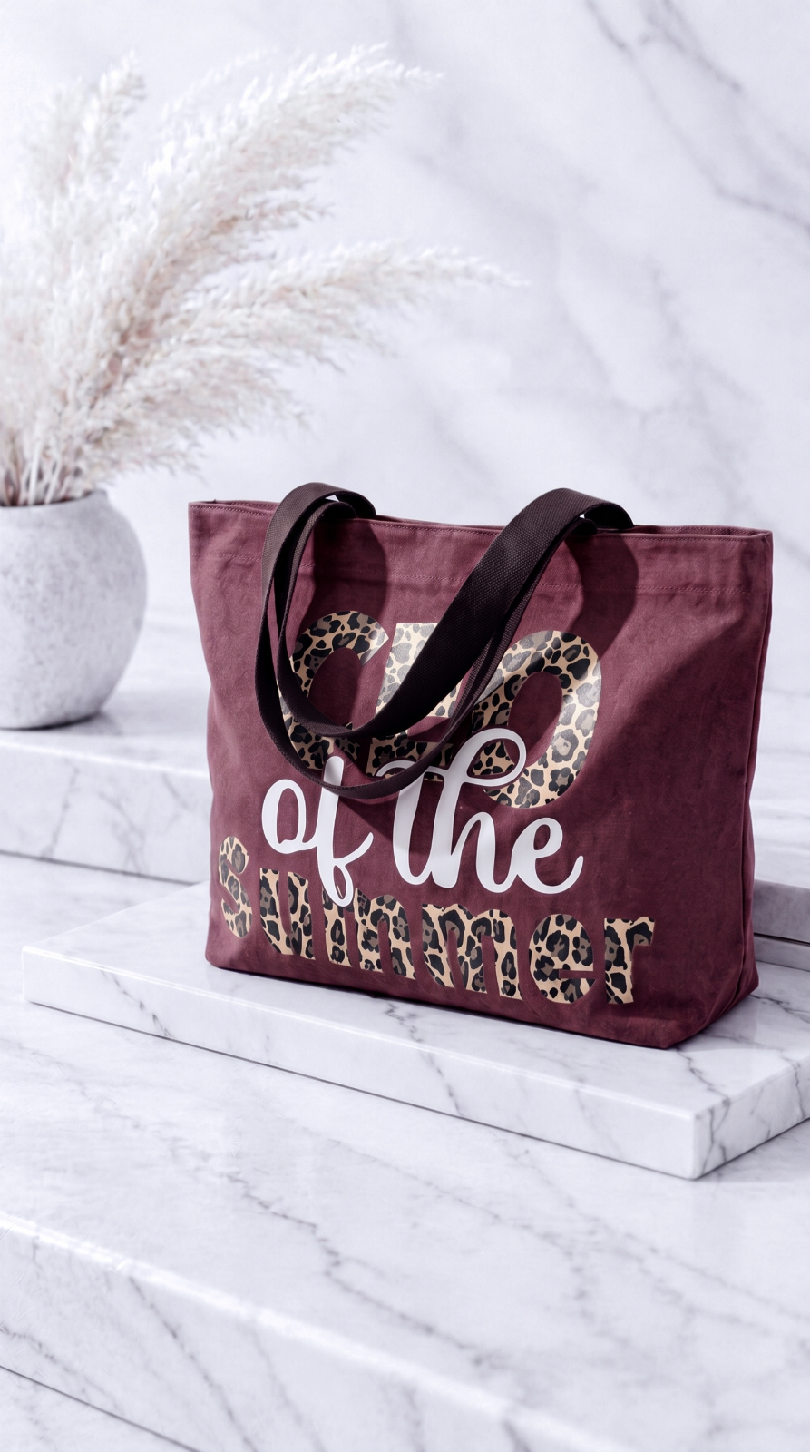 Shopper Power Beach Bag *Bordaux*