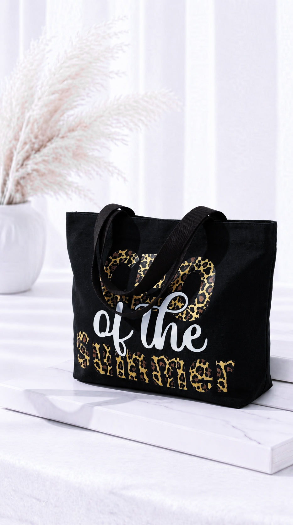 Shopper Power Beach Bag *Schwarz*