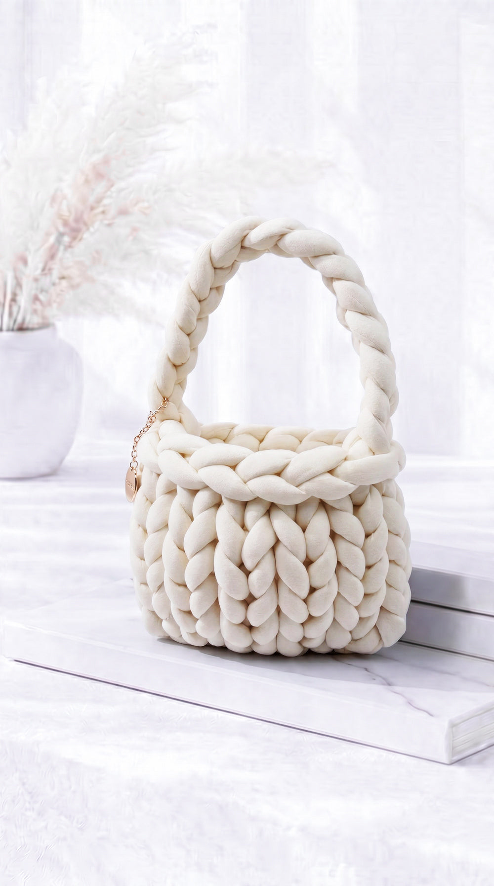 Tasche Luxury Knit *Creme*