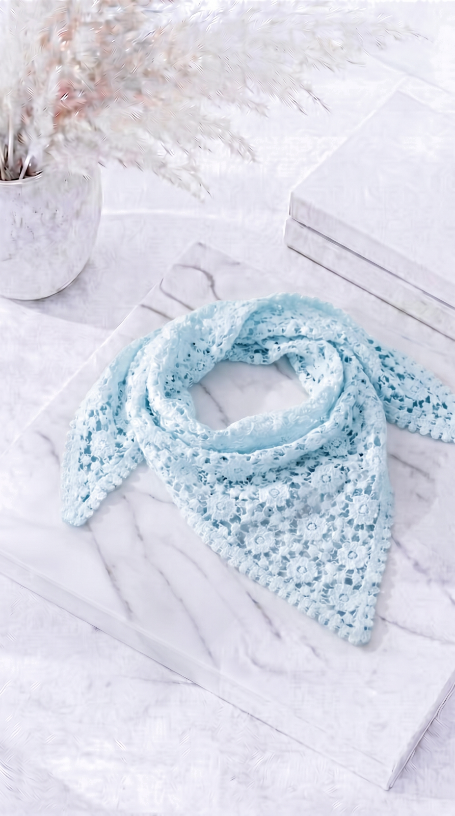 Tuch Lace Vibe *Blau*