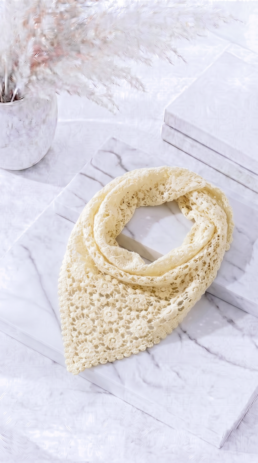 Tuch Lace Vibe *Gelb*