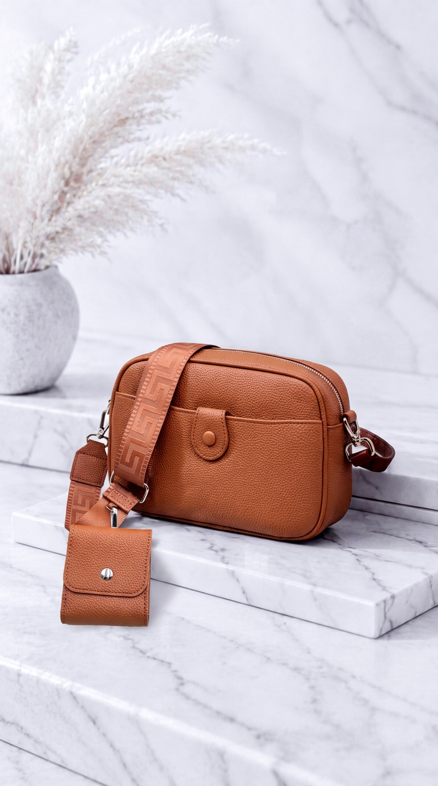 Umhängetasche Ivory Muse *Camel*