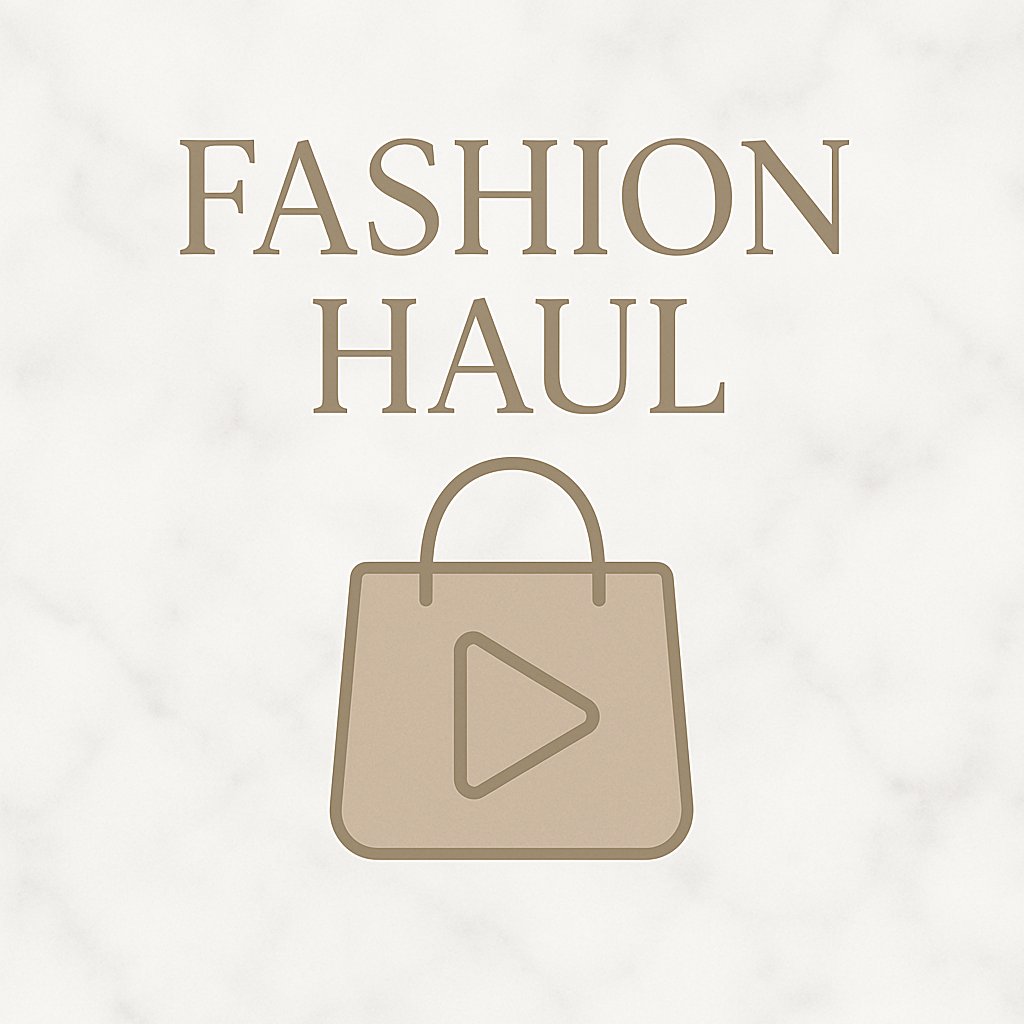 Fashion Haul Sonntag.