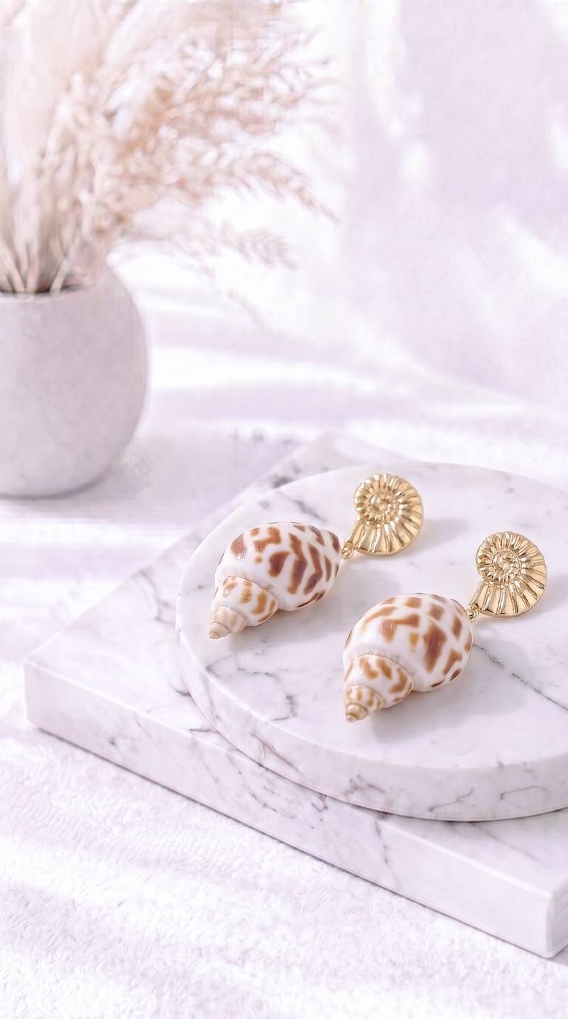 Ohrringe Nautilus
