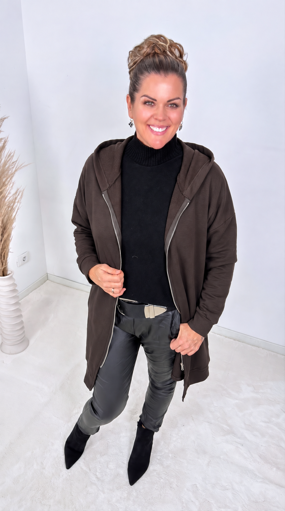 Sweatjacke Nalani *Schoko*