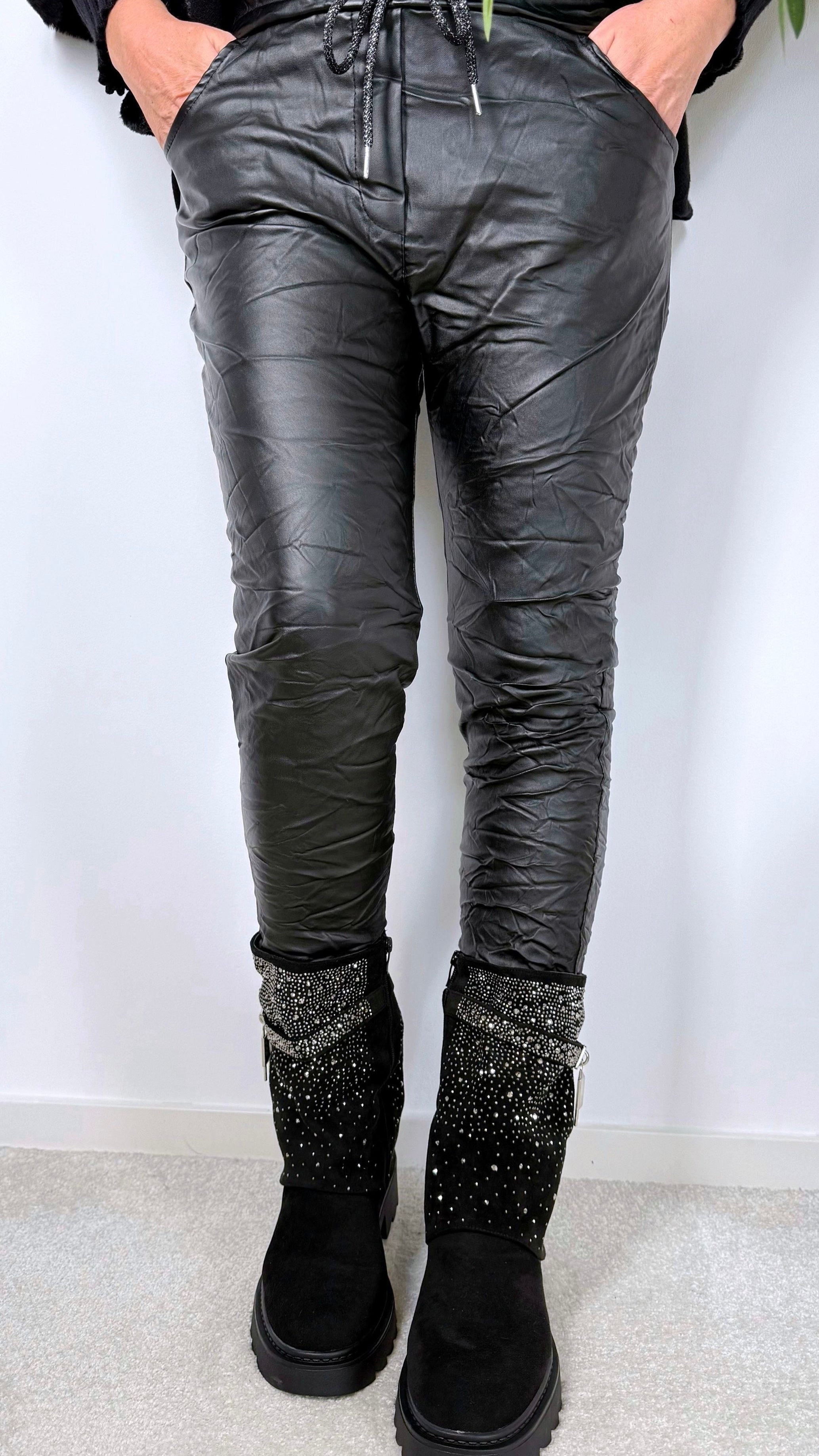 Jogpants Noble Leather (4 Farben) - Power of Princess