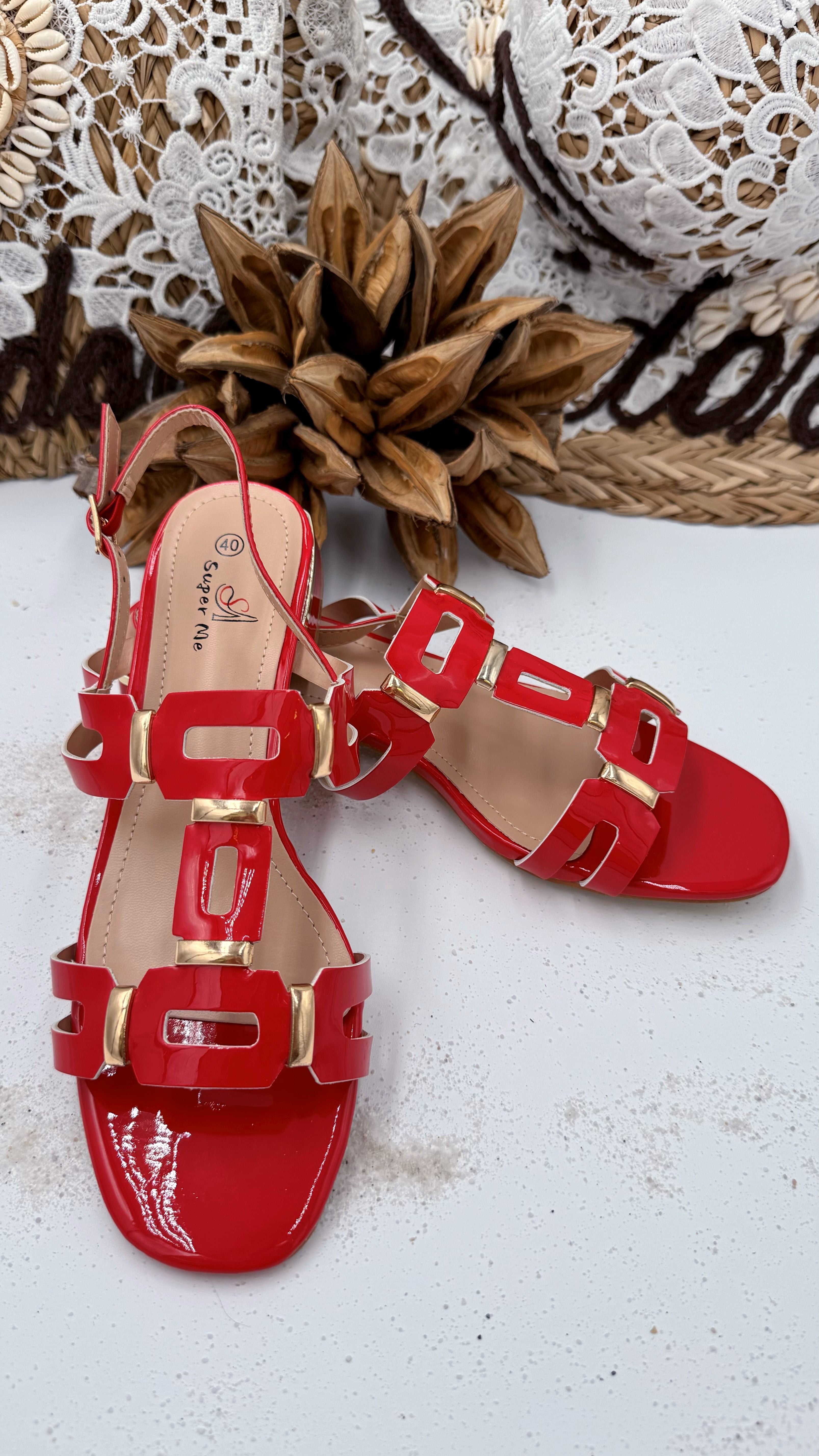 Sandale Red Summer