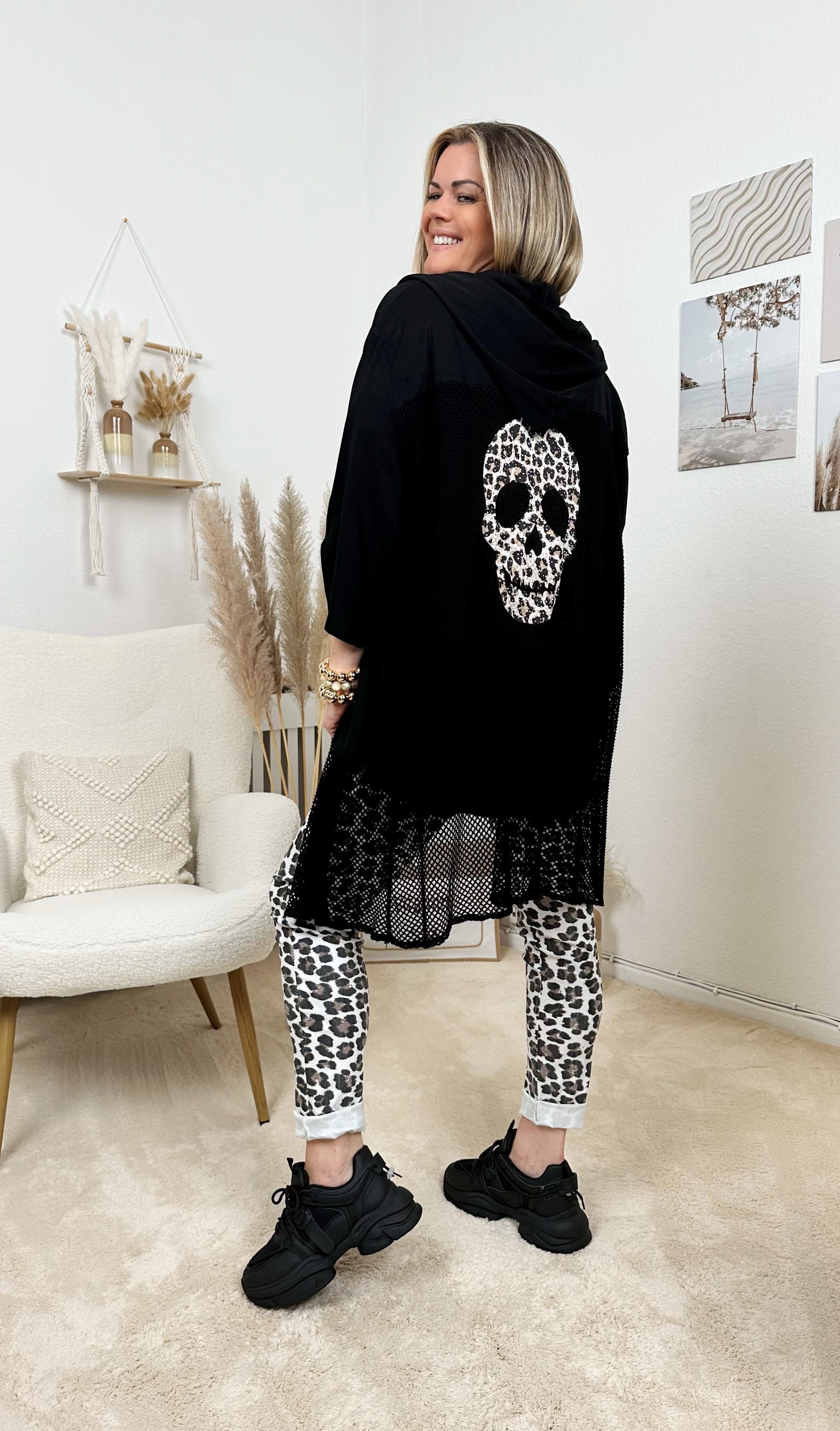 Strickjacke Leo-Skull (5 Farben)