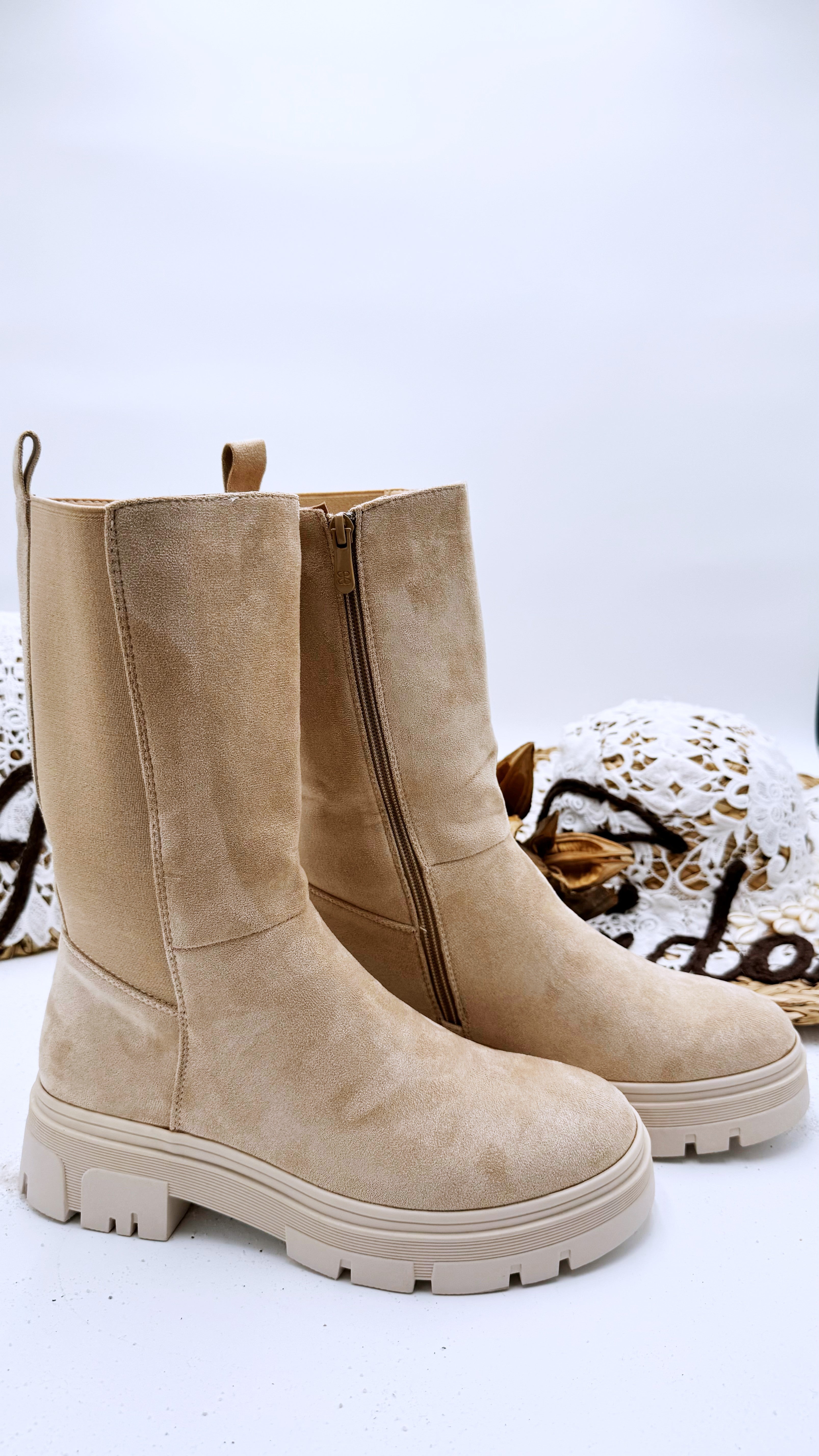 Boots Soft Beige