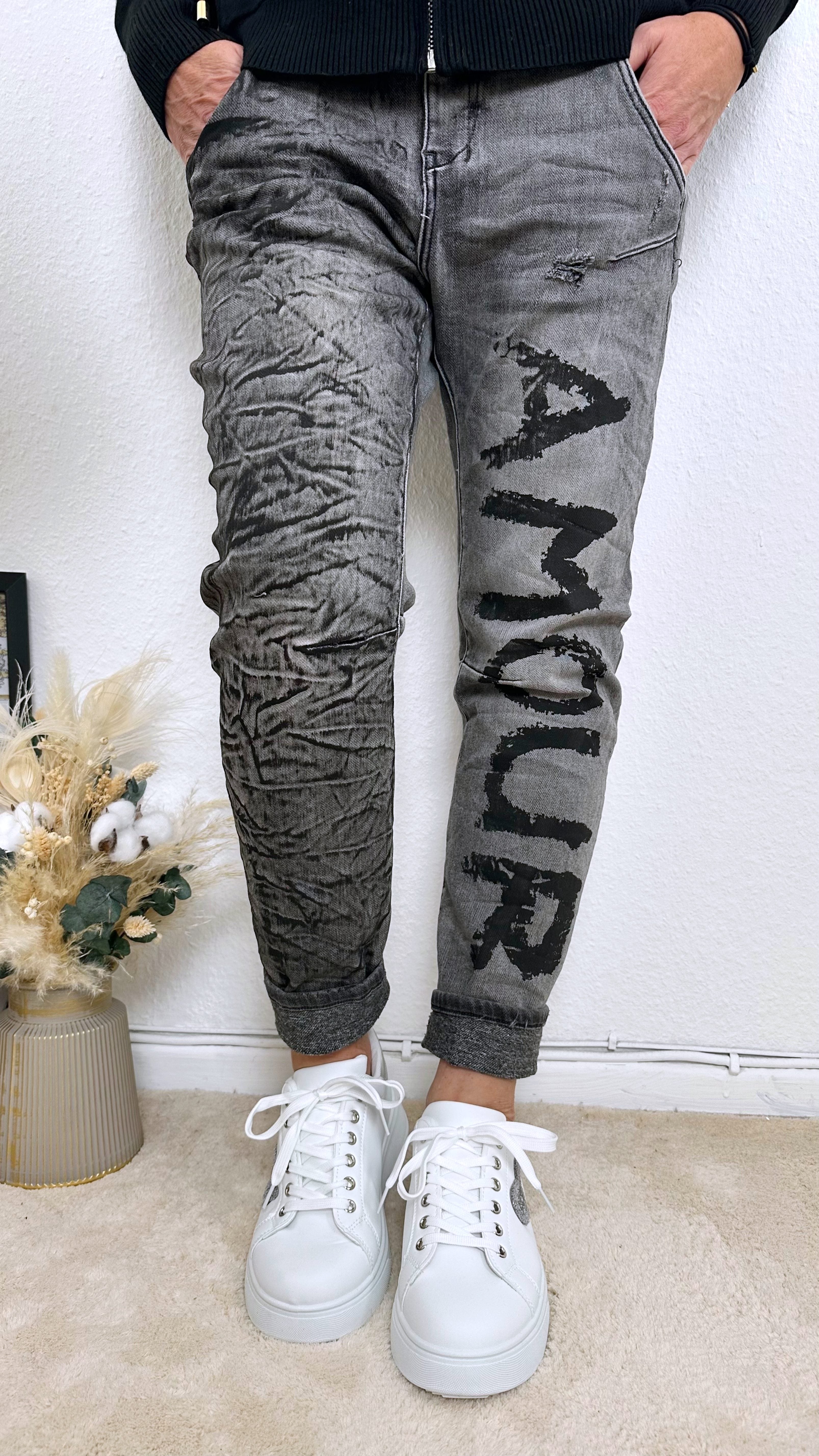 Jeans Grey Amour