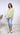 Oversized Bluse Azzurro *Grün*